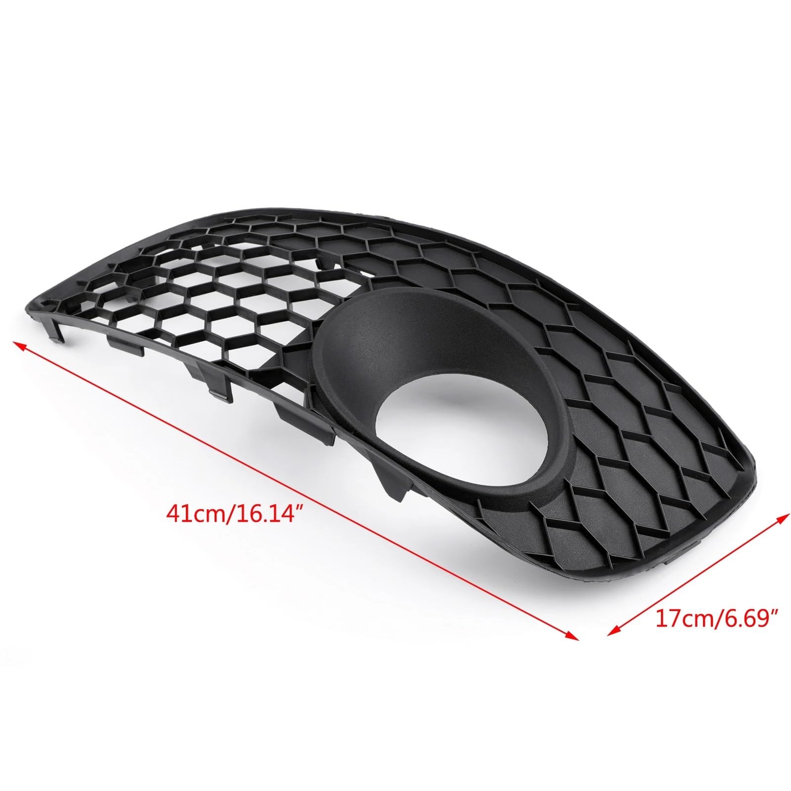 Para przednich zderzaków przeciwmgielnych świateł kratka kratka pasuje do VW GOLF MK5 GTI 2006-2009 osłona chłodnicy