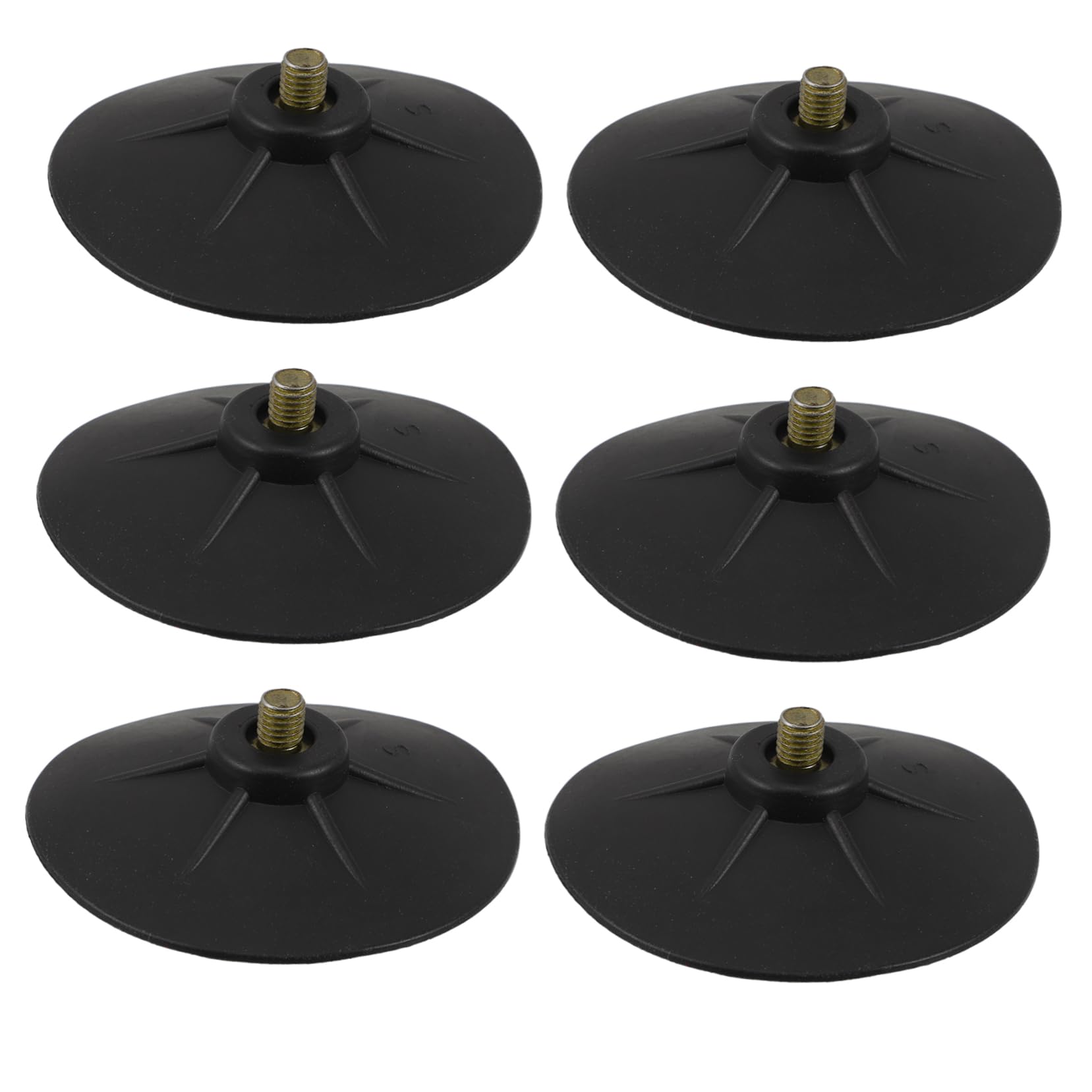 Kisangel 6Pcs Replacement Suction Base for Tumbler Durable Rubber Sandbag Sucker Cups for Easy Installation for Martial Arts Training and Home Fitness