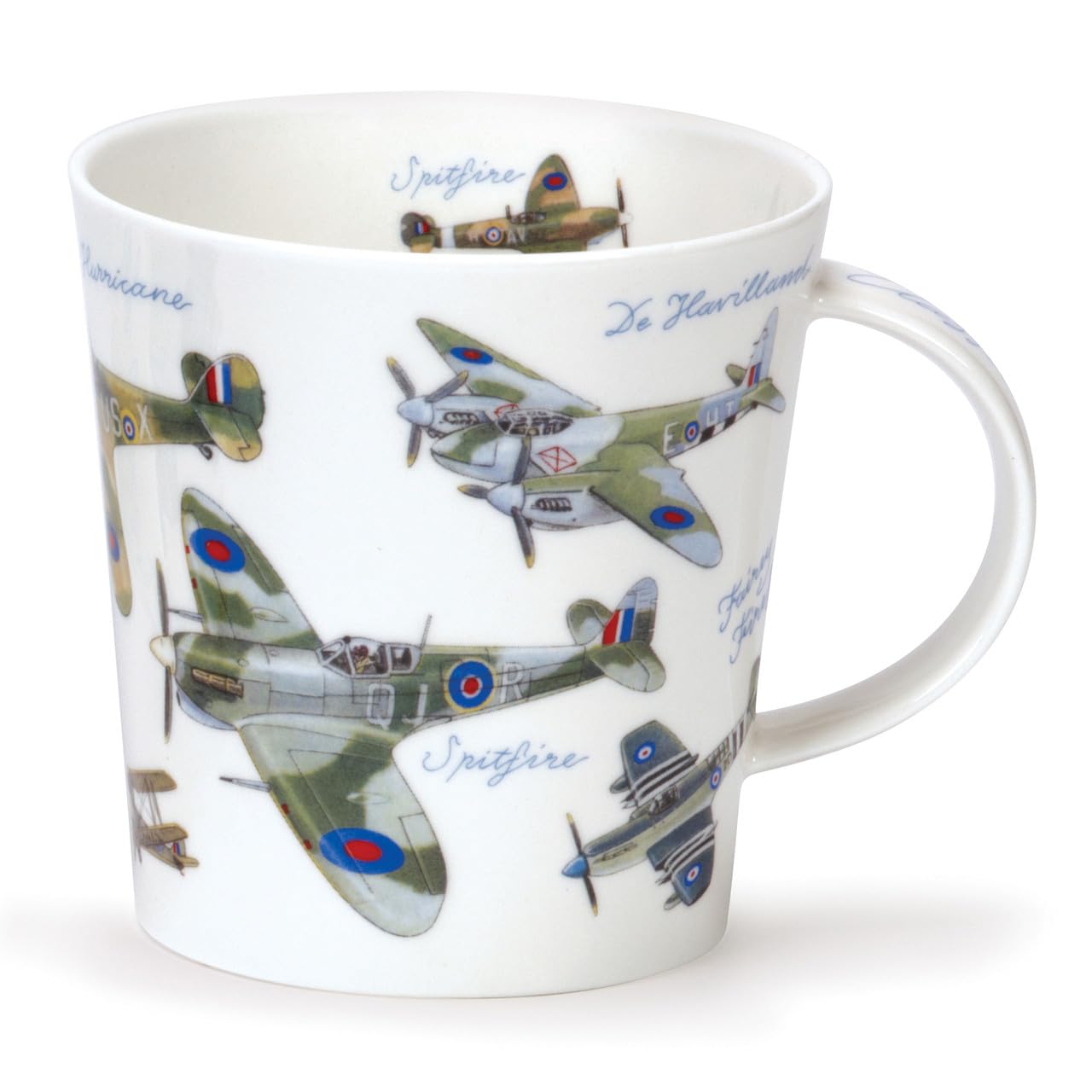 Dunoon Caingorm Fine Bone China Mug Classic Planes