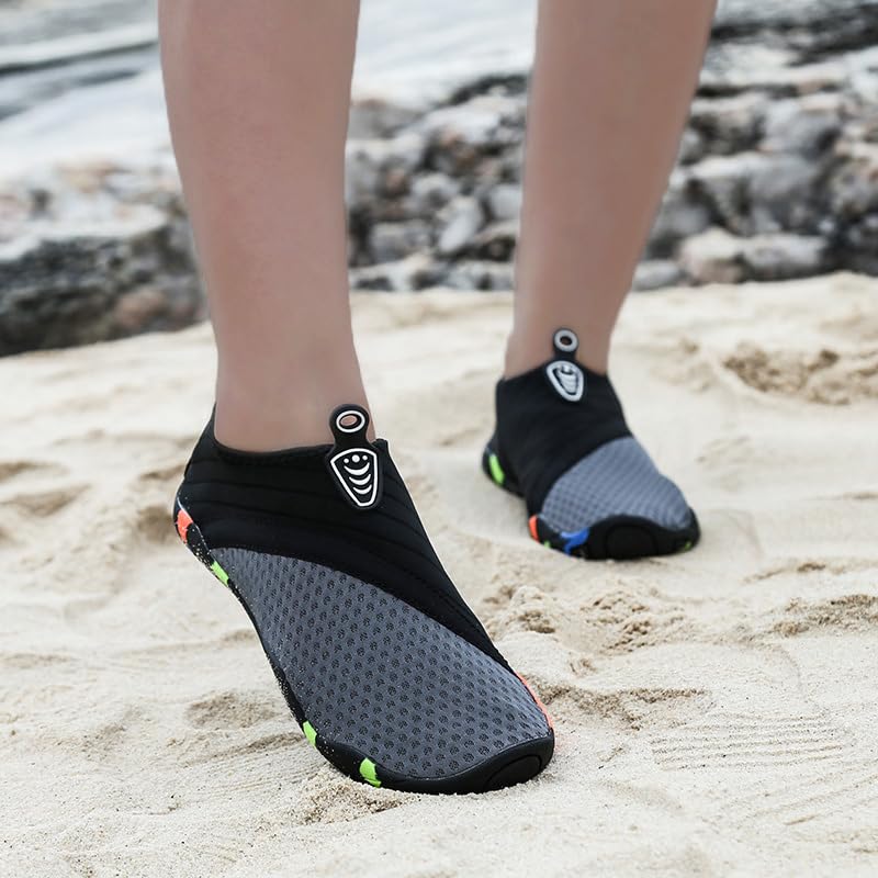 Aqua Socks Water Shoes Quick-Dry Barefoot Design for Beach Volleyball