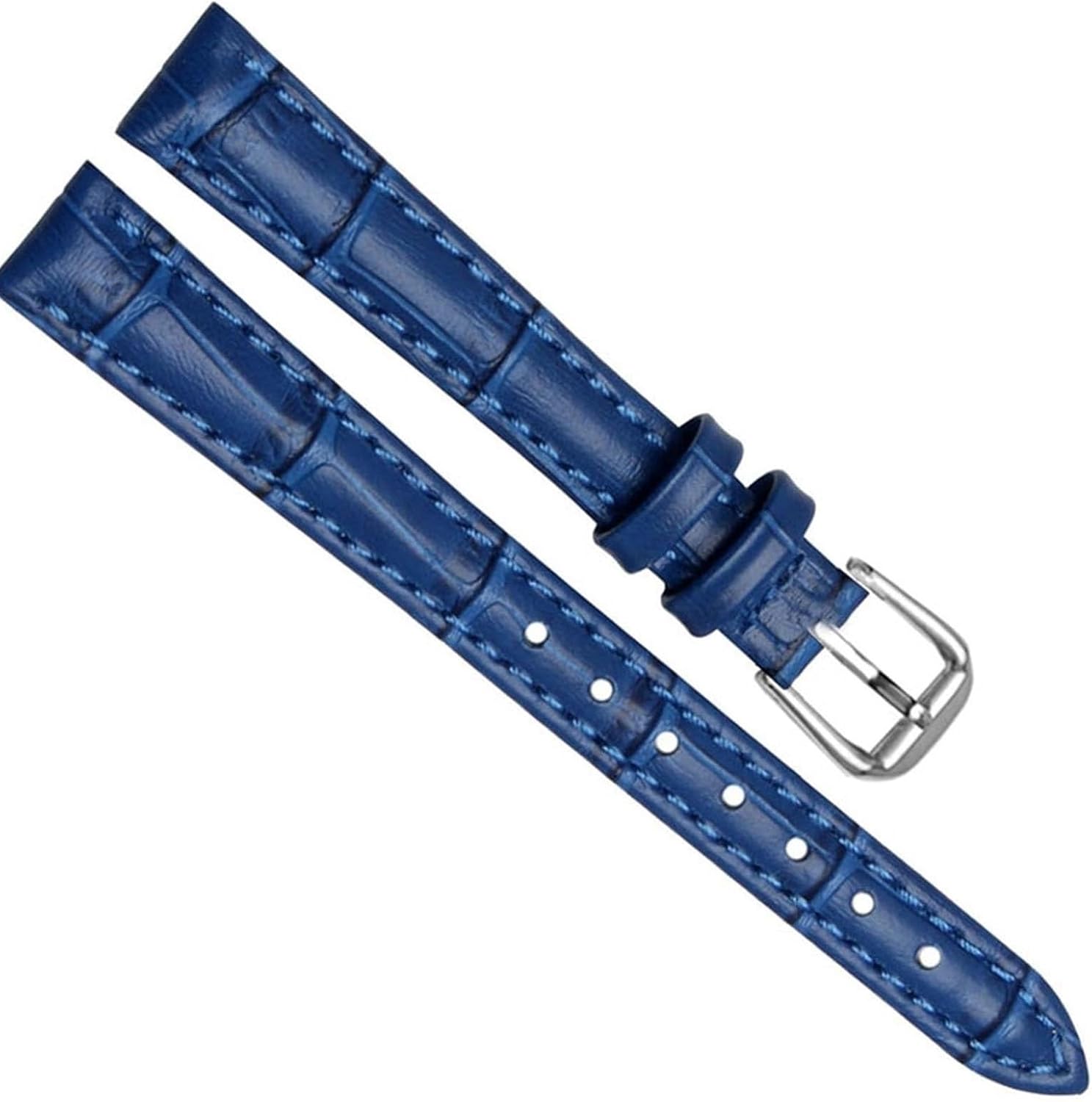 Leather For Girls And Student Watch Band Black Brown Red White Blue Strap