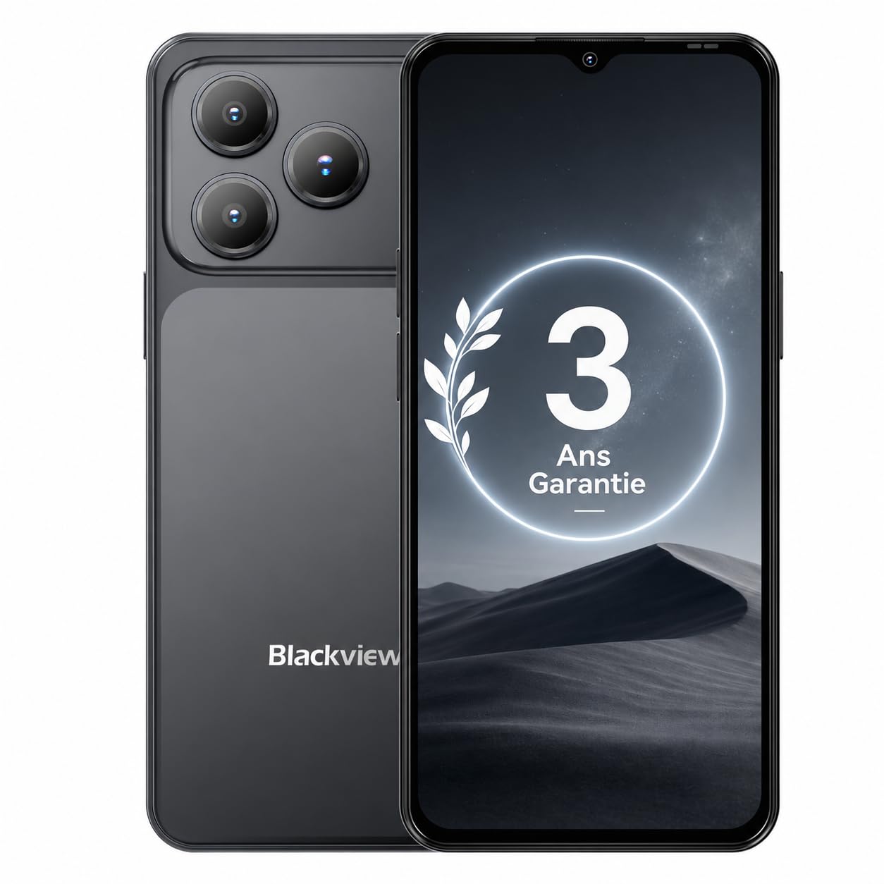 Blackview Shark 9 Téléphone Portable,Smartphone 5G Débloqué, Ecran 6.67'' 90Hz, 24Go+256Go/2To Mémoire, Batterie 5000mAh/18W Telephone Octa Core 2.7GHz/50MP+8MP/GPS/Fingerprint/OTG/NFC