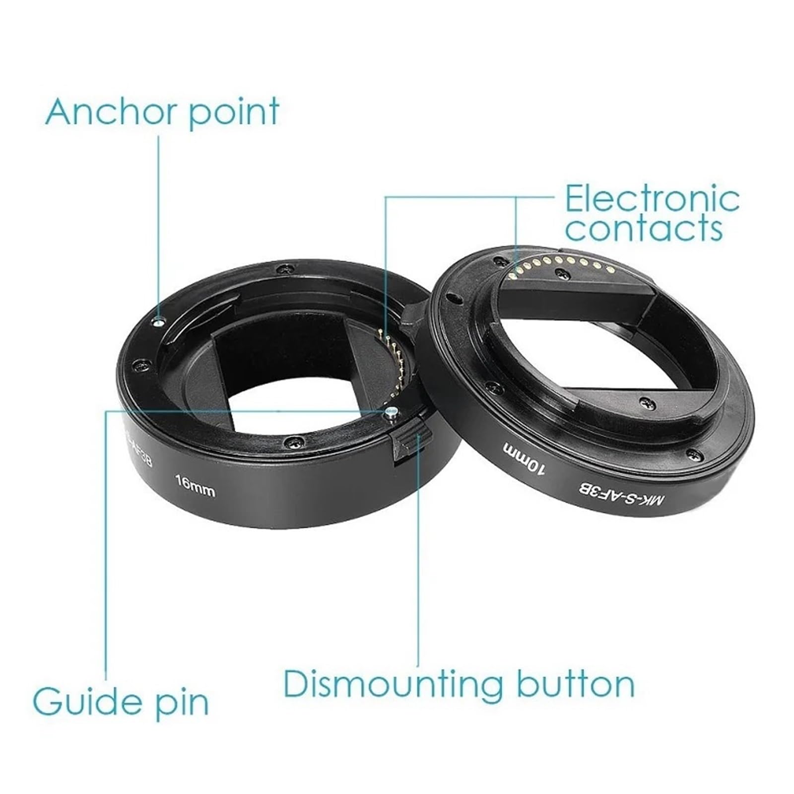 Compatibile con Sony E, Anello Estensione Macro AF