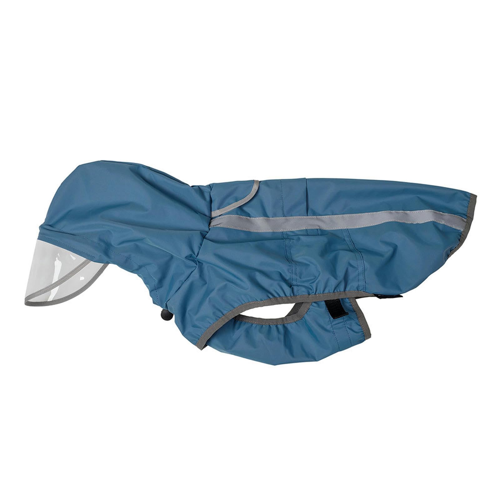 Chubasquero para Perros Grandes, Chaqueta de Lluvia Ajustable para Perros, Poncho de Lluvia para Perros con Orificio para Correa y Tira Reflectante, Sudaderas Impermeables para Perros