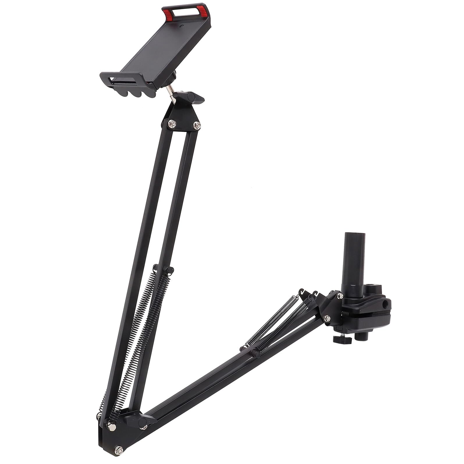 Soporte Flexible para Tabletas Rotación 360 Grados y Diseño Plegable, Soporte Estabilizador Metálico Ajustable para Móvil en Escritorio y Cama