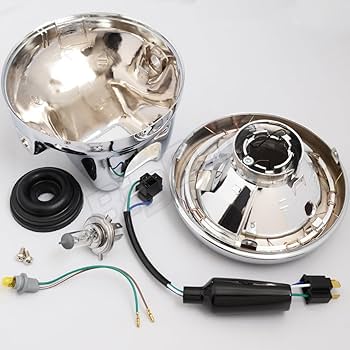 Amazon | BigOne バイク ヘッドライト ポジションランプ付き