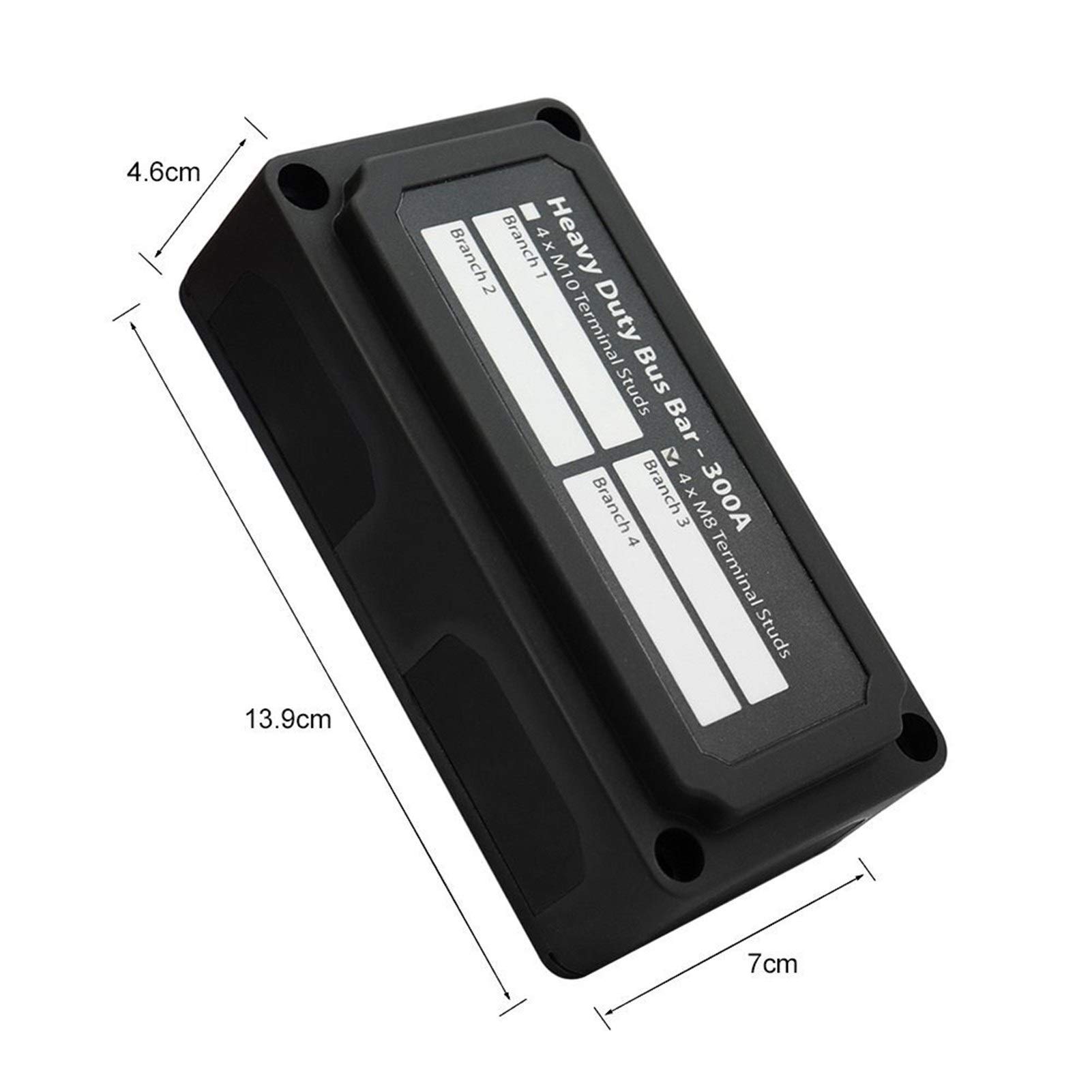 YJYGR Heavy-Duty Module Design Bus-Bar Box Terminal Board 300A with 4 Terminal Studs