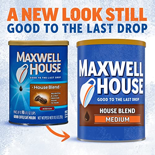 Image of Maxwell House Ground Coffee, House Blend, 10.5 Ounce