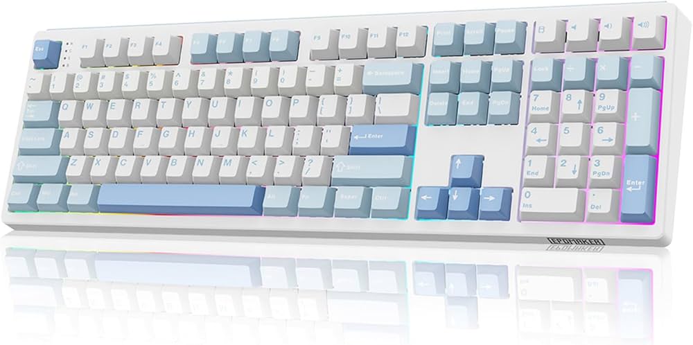 EPOMAKER TH108 RGBメカニカルキーボード Amazon.com: EPOMAKER TH108 Full Size Mechanical Keyboard