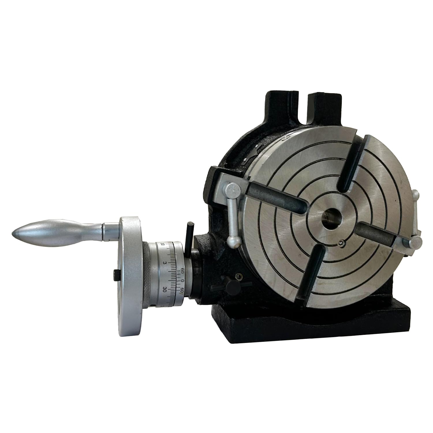 MachEl Mesa giratoria horizontal vertical HV6-4 ranuras de 150 mm para fresadora