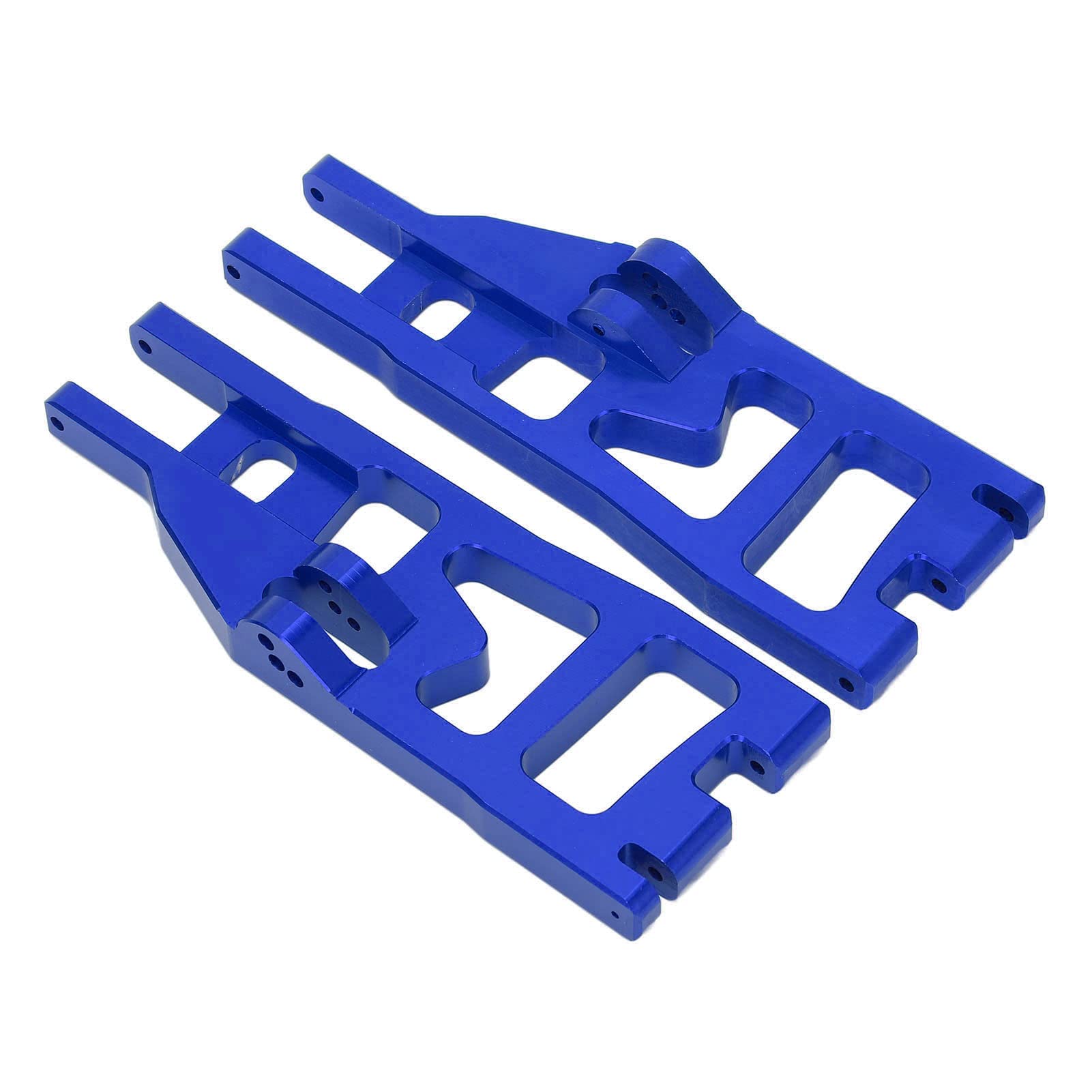 RC Przednie dolne ramię wahadłowe Wysokiej jakości stop aluminium Obrabiane CNC Lekkie, trwałe Ulepszenie zawieszenia dla 1/6 Shredder RC Truck Zestaw 2 szt. (Ciemnoniebieski)