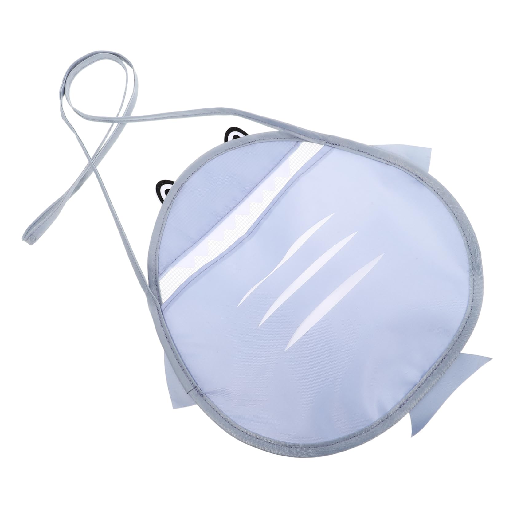 Ipetboom Children Beach Bag Shark Shaped Waterproof Storage Pouch Ideal For Kids Beach Sand Toys And Seashell Collect For Summer Vacations