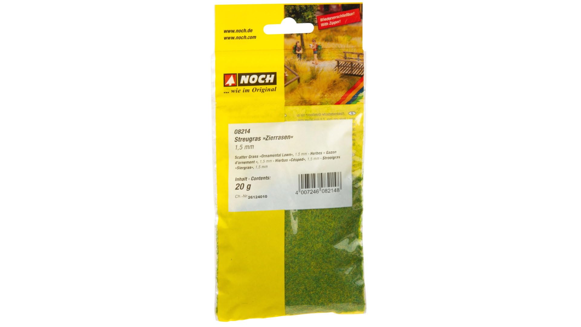 Noch 08214 1.5 mm Scatter Grass Ornamental Lawn Landscape Modelling