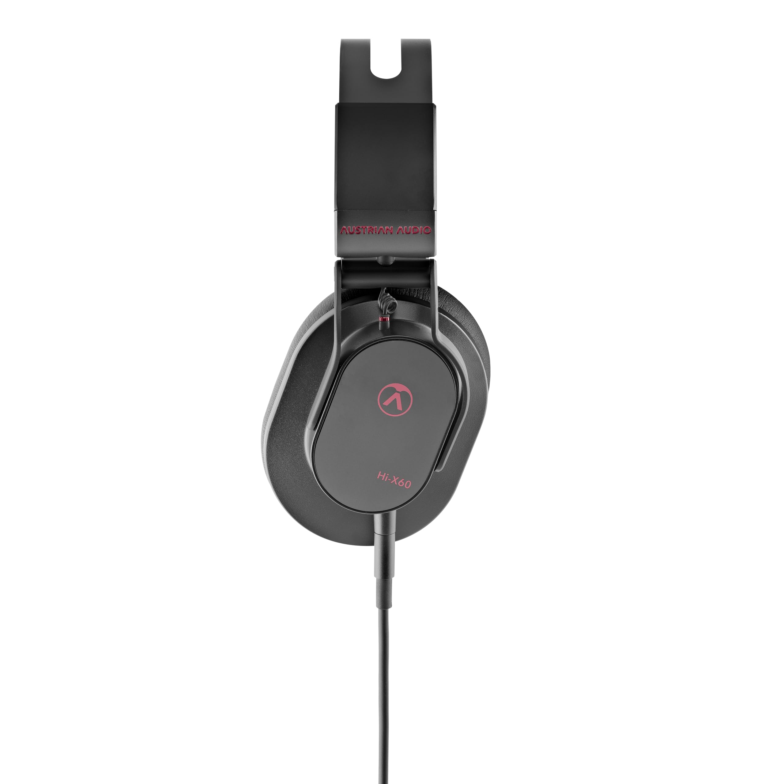 Austrian Audio Hi-X60 Kopfhörer, ohrumschließende Headphones (hoher Komfort durch spezielle Memory-Foam Ohrpolster, für Mixing, Mastering und Recording geeignet, 3,5 mm Klinkenanschluss), Schwarz