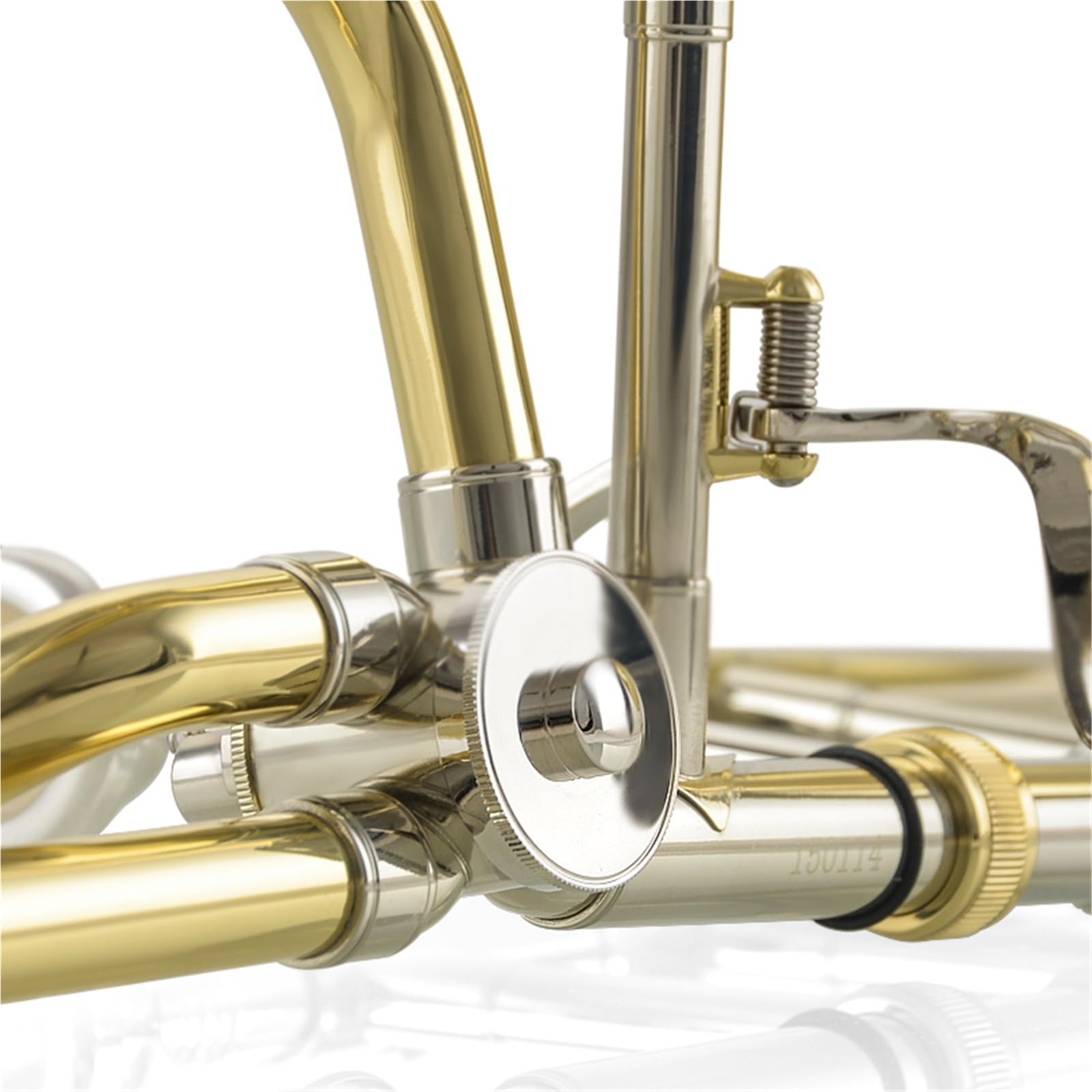 Tenor-Transponiertes Posauneninstrument Bb Bis F Professionelles Kupfernickelrohr Profiposaune