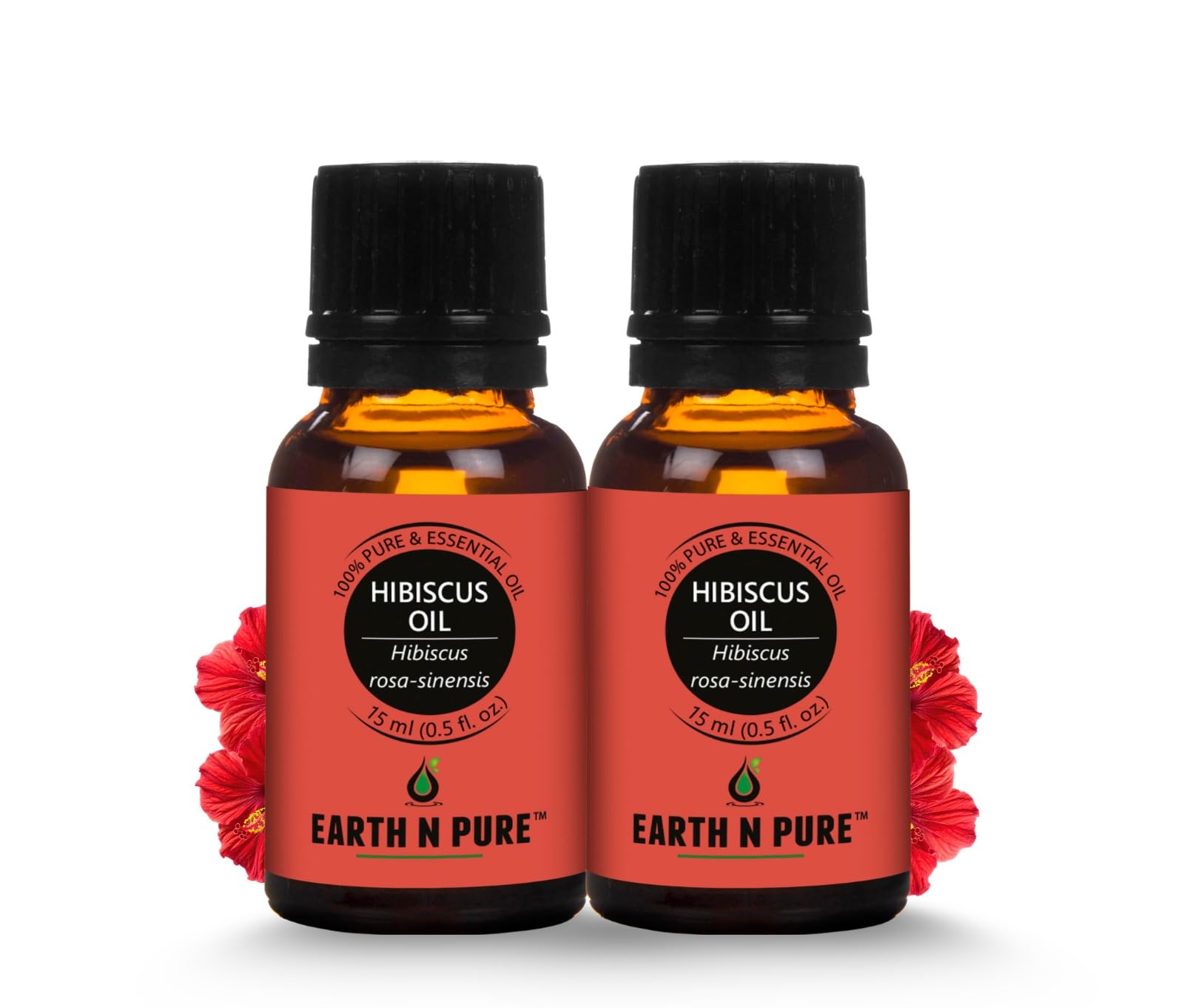 Earth N Pure Hibiscus Hair Oil | Cold-Pressed Hair & Scalp Oil | Frizz Control | For Curly & Coily Hair | Soft, Shiny Hair | Vegan & Cruelty-Free | 15ml pack of 2-image-34