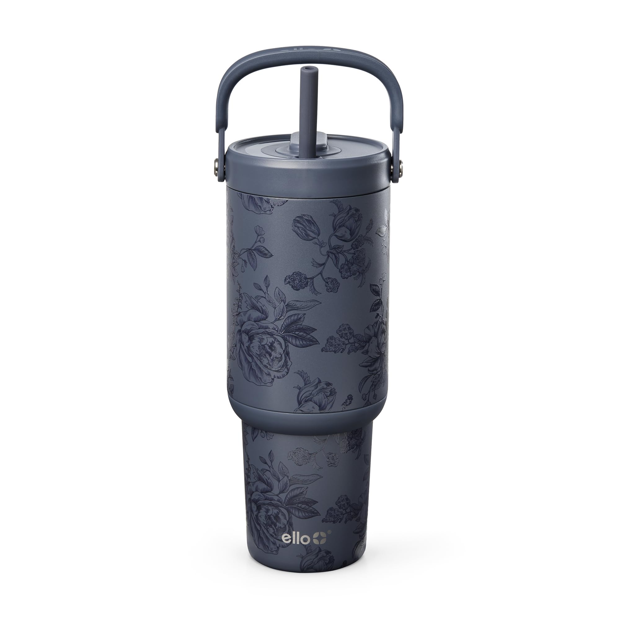 Ello Oasis Go+ 32oz Insulated Stainless Steel Tumbler with Straw