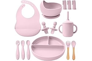 Silicone Baby Eating Set: Empowering Independent Mealtimes