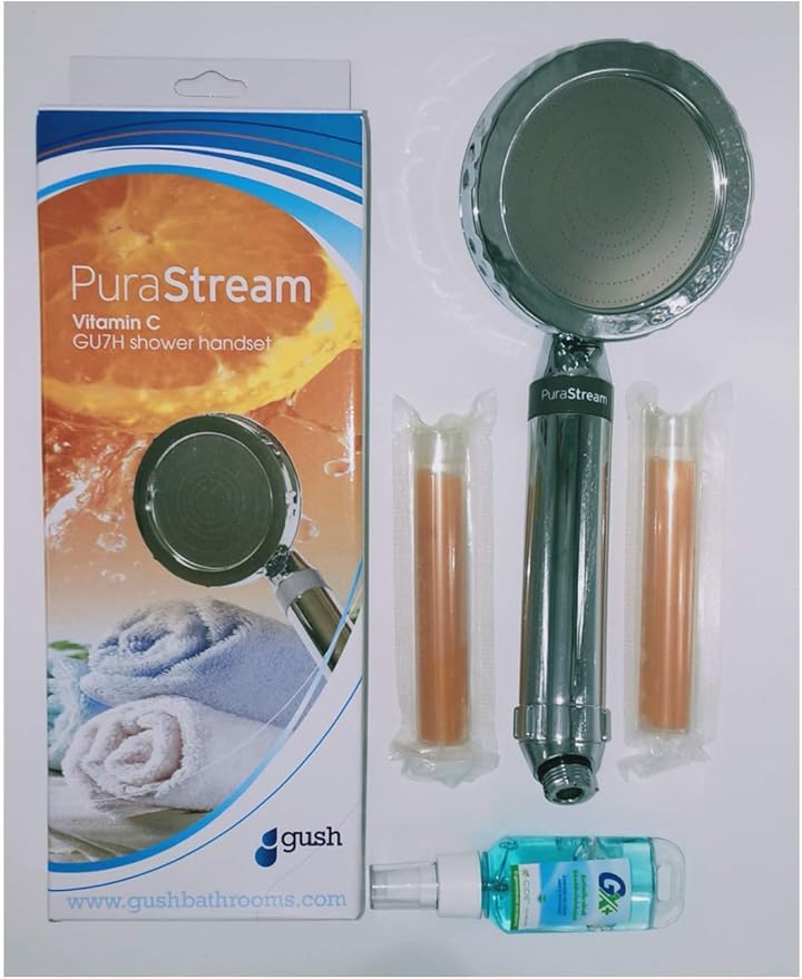 PuraStream® Aroma chlorine shower filter handshower. Let the soft
