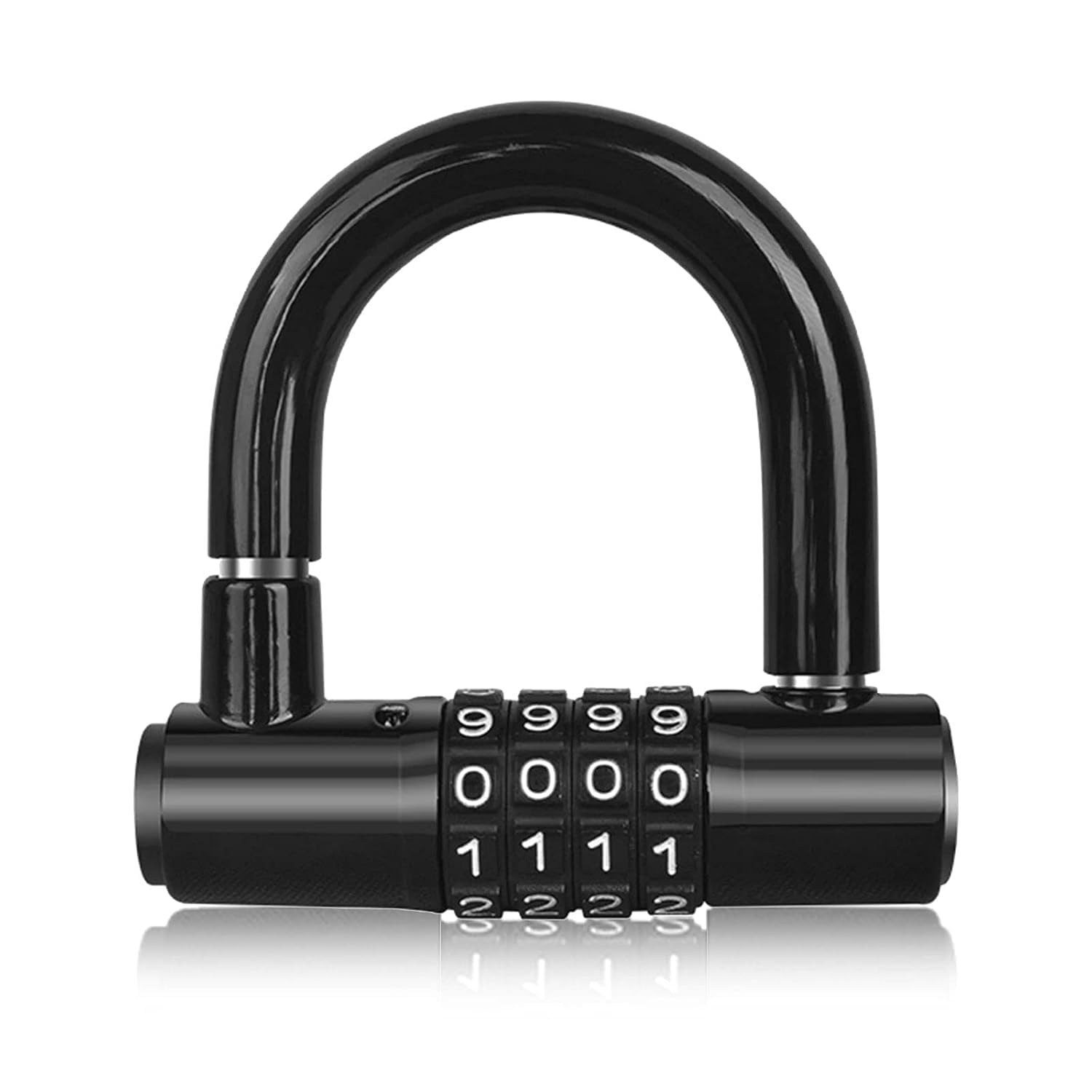 Istara Multipurpose 4-Digit Combination U-Lock Padlock – Keyless Anti-Theft Steel Lock for Motorbike, Scooter, E-Bike, Gym & Locker – Weatherproof Password Security-image-21