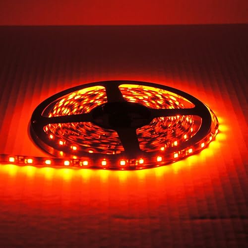 Vista 5 de SOCAL-LED LIGHTING Tira LED flexible de 16.4 ft de 16.4 pies de alta potencia brillante 300 SMD 5050 con cinta de doble cara, IP65 impermeable