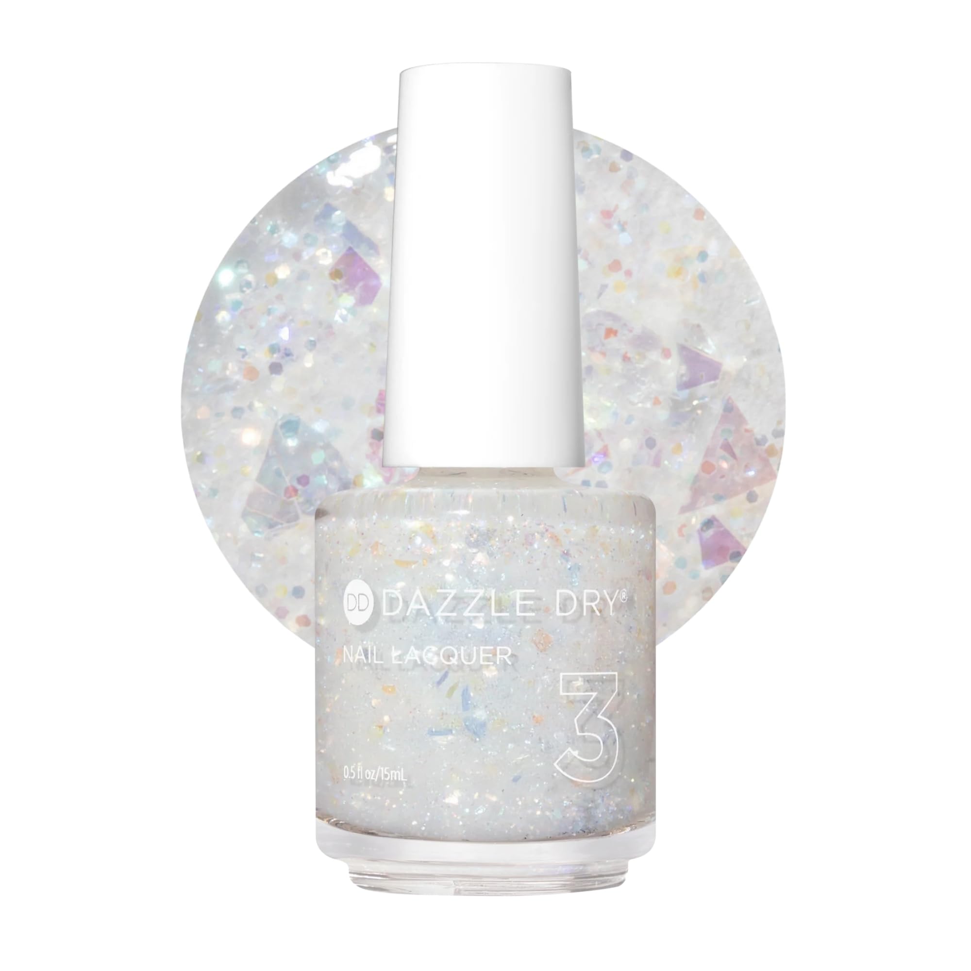 Dazzle Dry Nail Lacquer, Step 3 – Cold As Ice (0.5 fl oz)