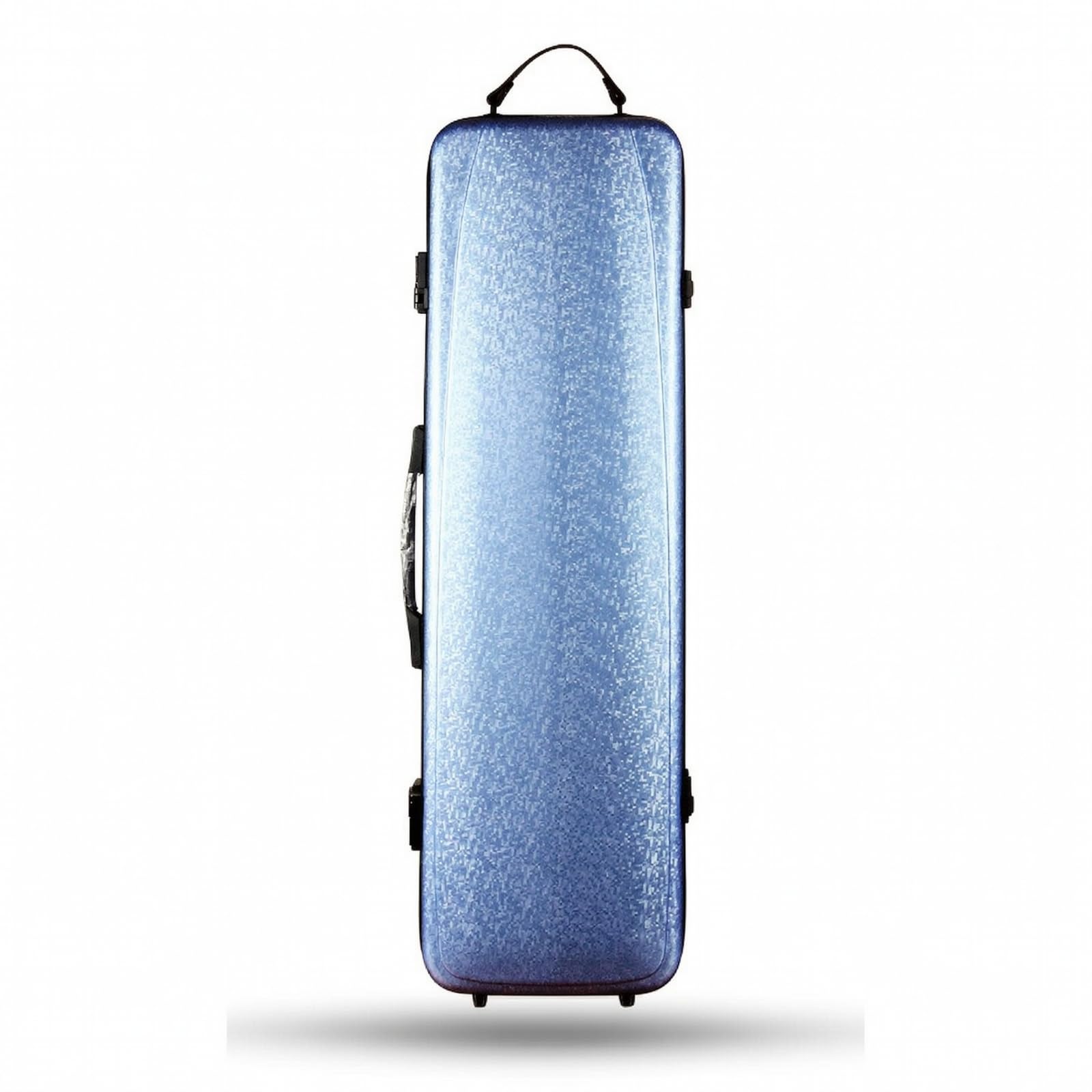 Gralara Estuche Rígido Violín Ligero Estuche Violín con Correas Acolcdo Funda para Músicos, Mosaico Azul, Array, Mosaico Azul