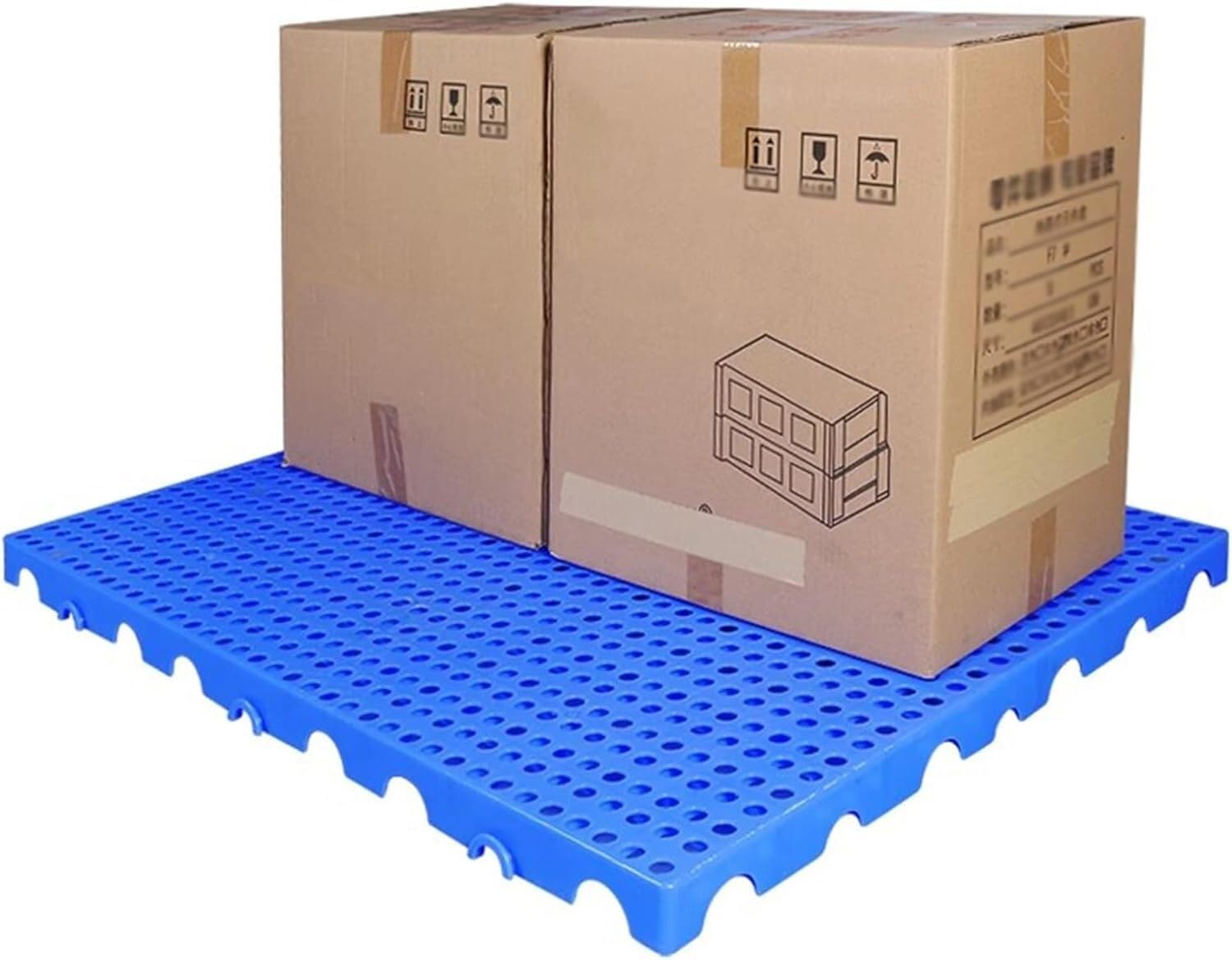 Pallet di plastica Pallet di plastica Leggeri, per Garage di supermercati, armadi all'aperto, Pallet di plastica Multipli Liberamente combinati, stoccaggio di Sicurezza, Griglie di spedizione