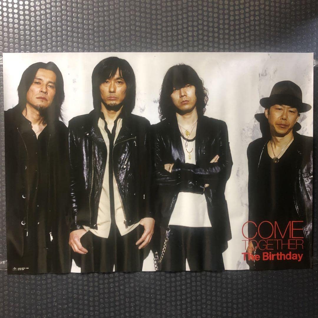 COME TOGETHER The Birthday B2ポスター新品‼️ Amazon.co.jp: The Birthday COME TOGETHER B2ポスター タワレコ