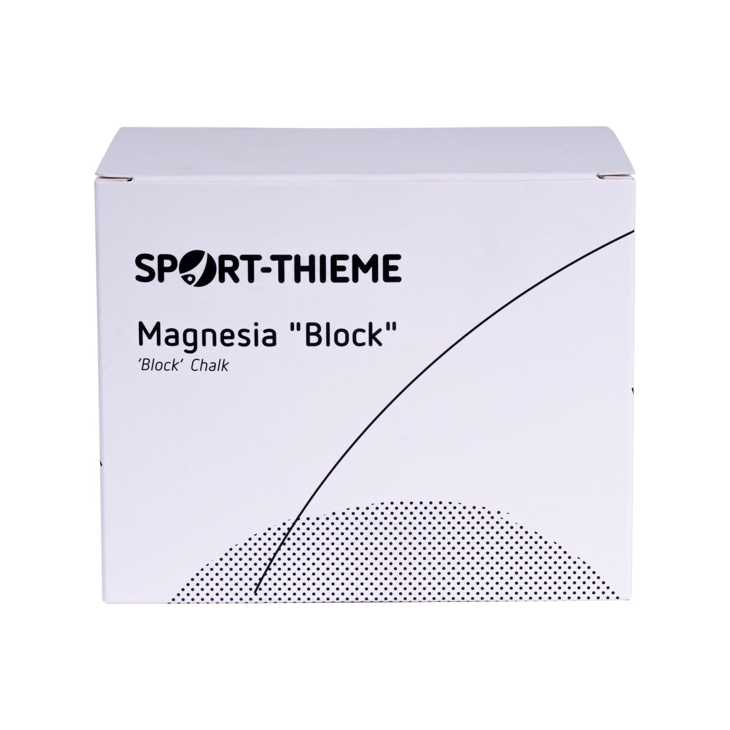 Sport-Thieme Magnesia Block | Magnesiumcarbonat zum Klettern, Turnen, Gewichtheben | Griffverbesserung, geringe Staubbildung | 1 Block 56 g | Weiß | Indoor Outdoor geeignet