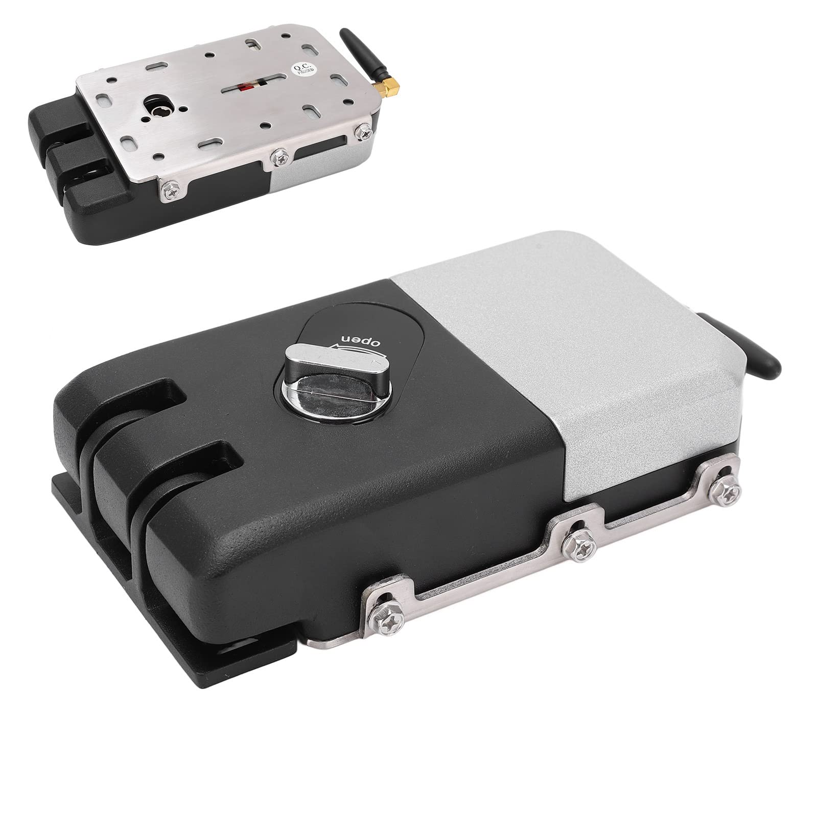 Serratura per Porta di Sicurezza, Serratura Antifurto in Acciaio Inossidabile con Ingresso Senza Chiave e Bloccaggio Automatico, Corpo Ispessito 3 Mm, Ideale per Casa, Villa e comunità