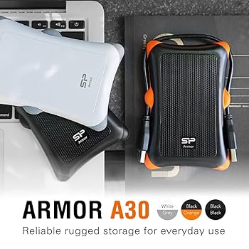 ①シリコンパワーUSB3.0/2.0対応 Armor A30 ポータブルHDD Amazon.co.jp: シリコンパワー ポータブルHDD 2TB 2.5インチ