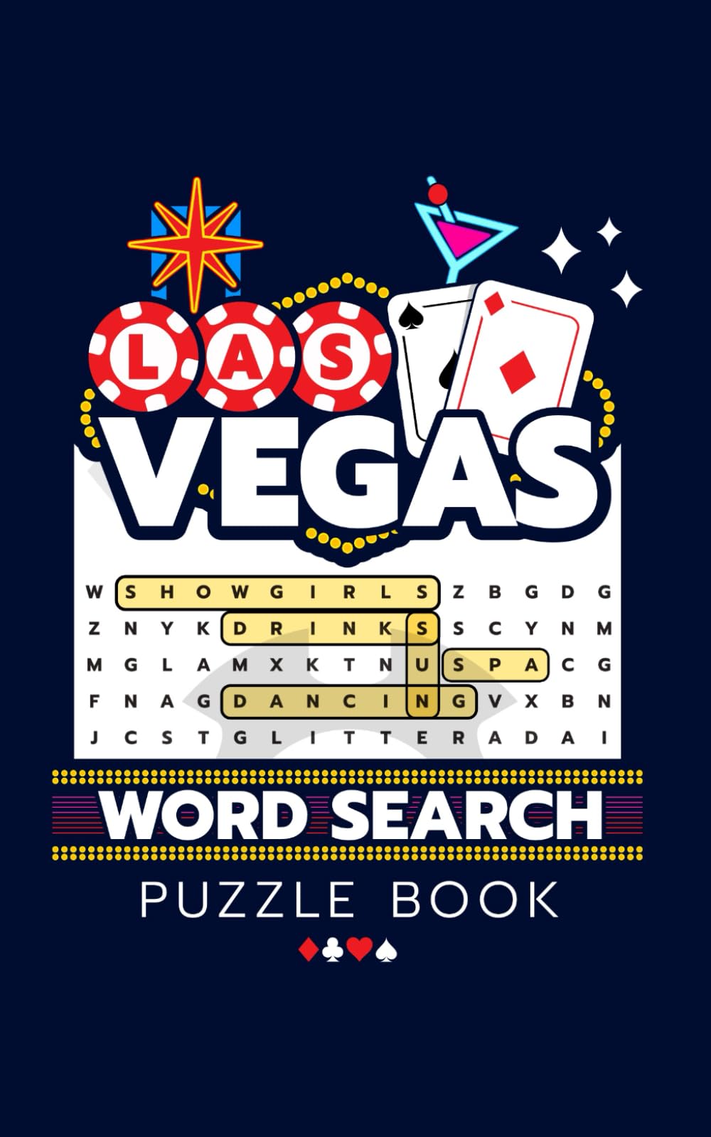 Las Vegas Word Search Puzzle Book: 47 Vegas Themed Puzzles with Answers