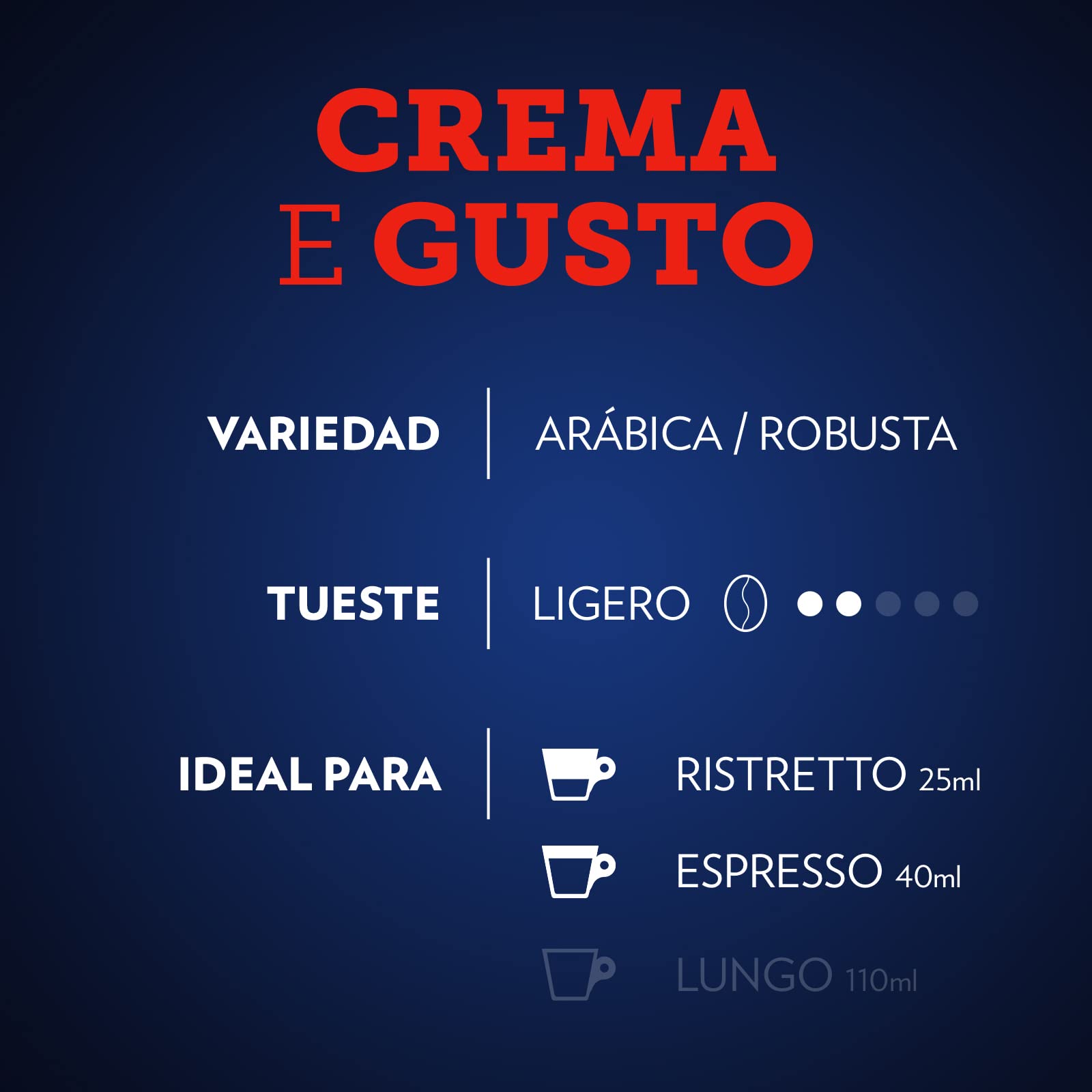 Lavazza, Crema e Gusto Classico, Cápsulas de Café Compatibles con Máquinas Nespresso Original, con Notas de Especias y Cacao, Arábica y Robusta, Intensidad 12/13, Tueste Ligero, 10 Paquetes x 10