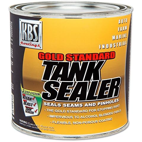 KBS Coatings 5200 Gold Standard Tank Sealer - 8 fl. oz., Silver Cover