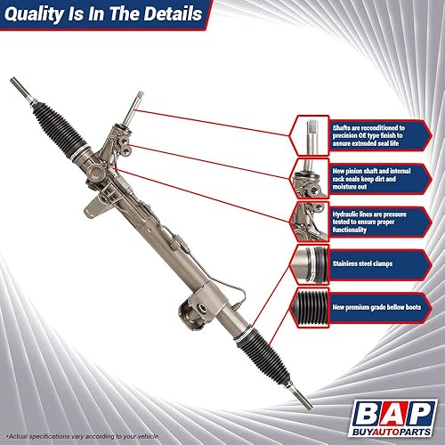 Miniatura 2 de BuyAutoParts 80-01444R - Soporte de dirección y piñón para Dodge &amp; Chrysler Minivans
