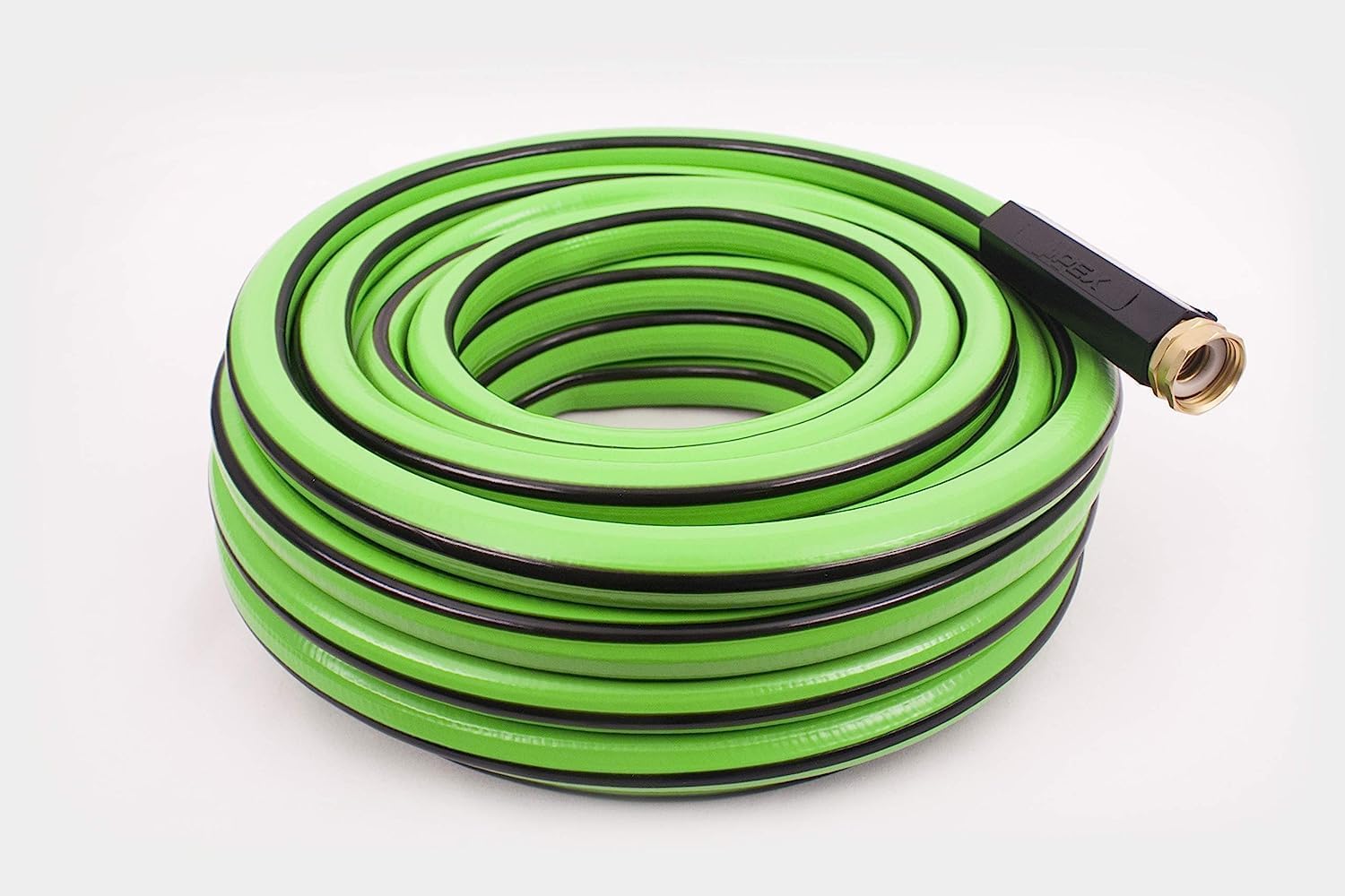 Kink Control Plus 25ft Garden Hose and Eden Oscillating Sprinkler Covering 3600 sq ft Lawn