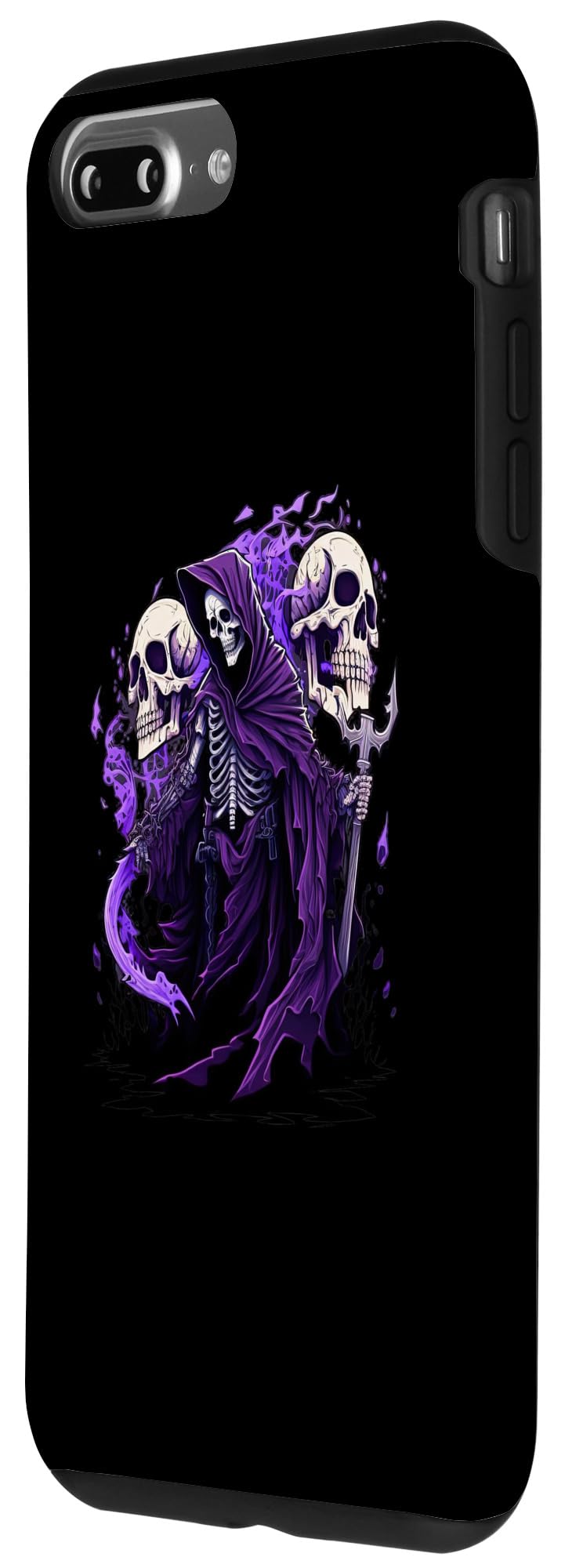 iPhone 7 Plus/8 Plus Horror Death Reaper - Undead Death Occult Gothic Case - Image 2