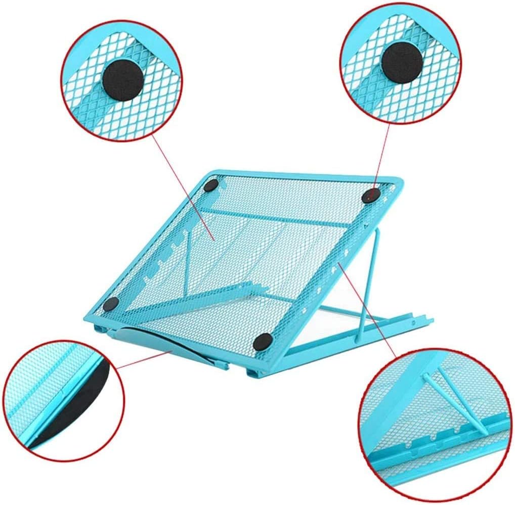 ZHENGHAO Adjustable Light Box Pad Stand Multifunctional Diamond Painting Stand Tablet Notebook Support fit for 5d Diamond Painting Kits Laptop and Notebook Tablet (Blue) - Image 3