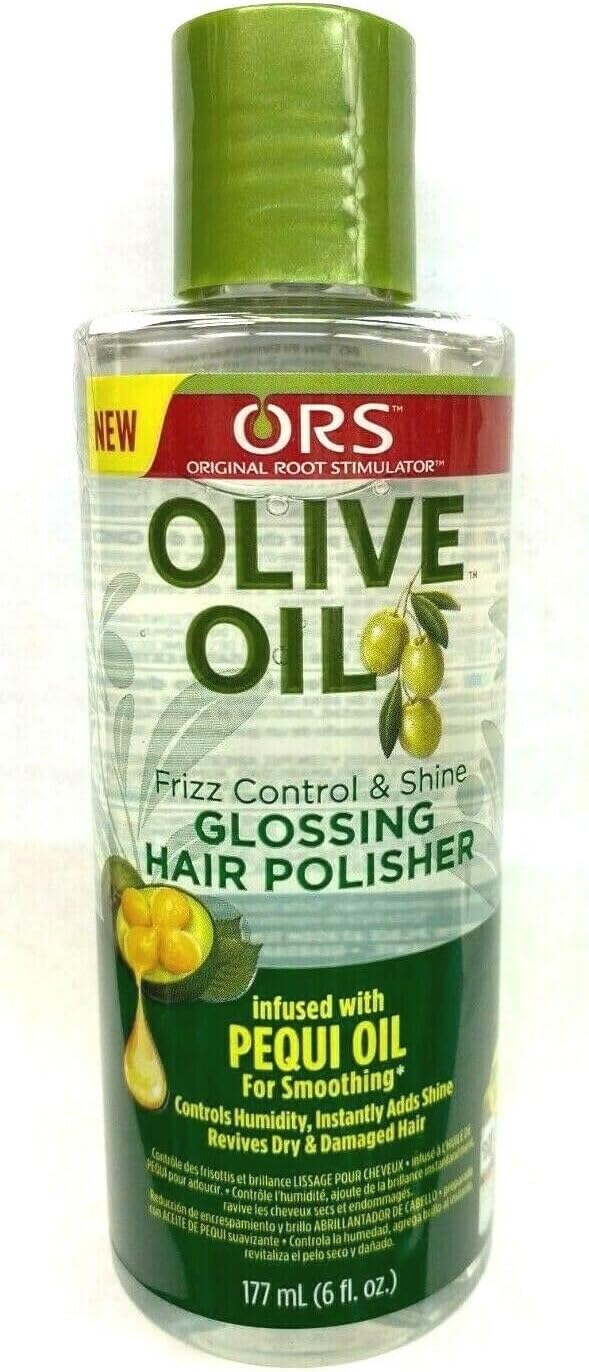 Olive Oil Glossing Polisher For Hair | Anti-Frizz | Provides Naturally Healthy Shine & Frizz Control - 187ml
