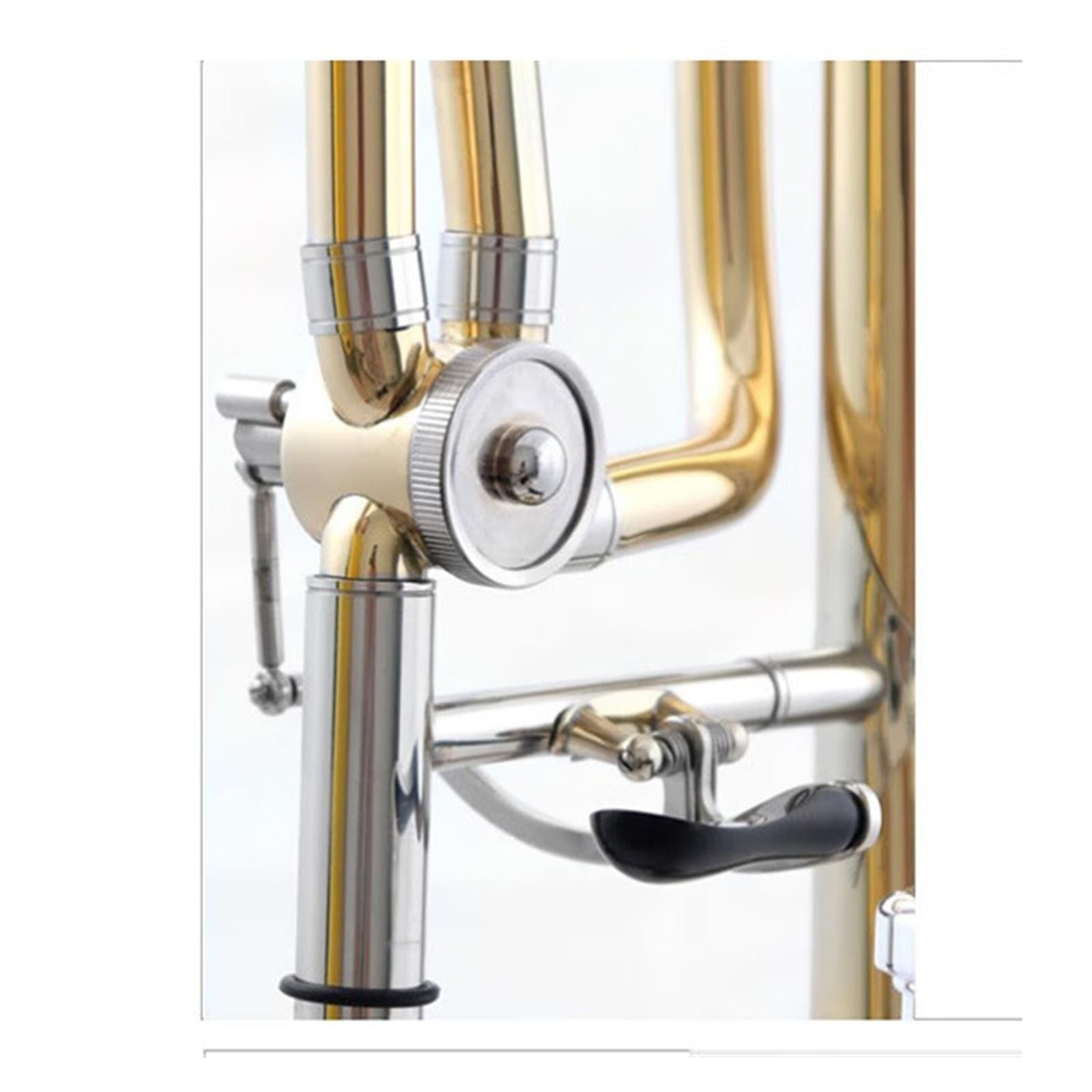 Puzon Puzon tenorowy Instrument profesjonalny Złoty lakier B dur