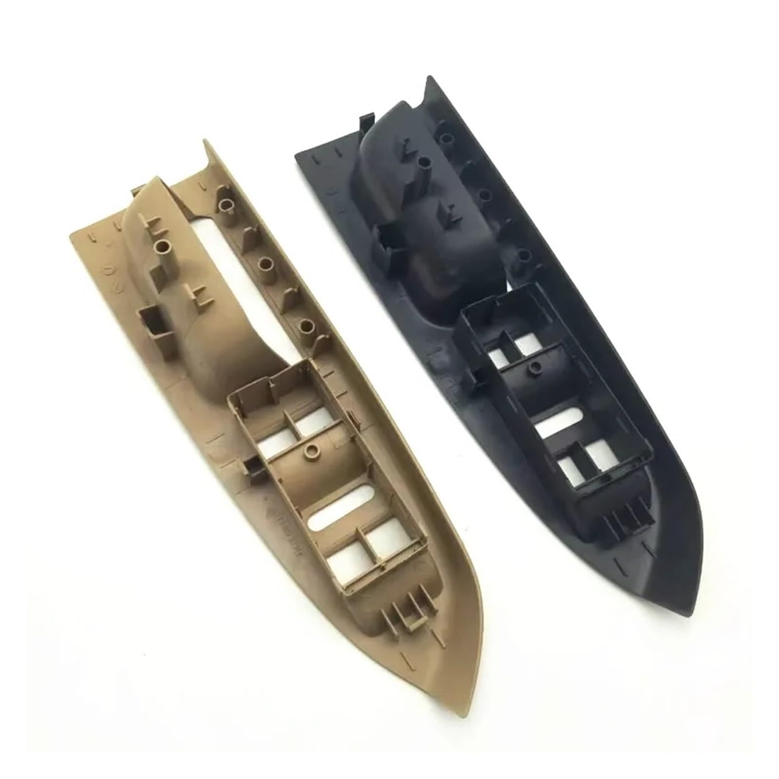 pour Touran 2003-2016 Garniture Poignée De Porte Gauche Panneau Commutateur Lève-vitre Principal Revêtement D'habillage Intérieur(Black)