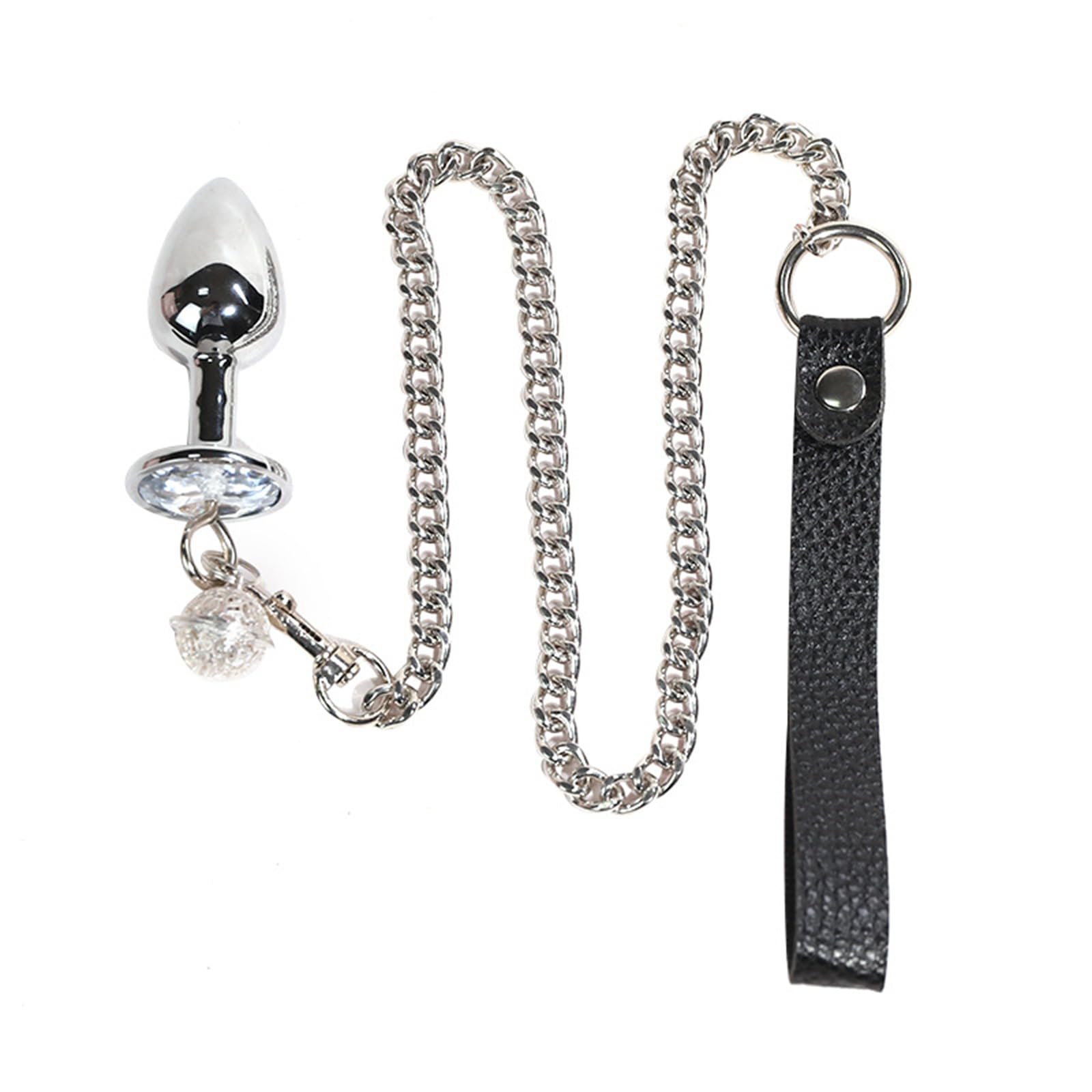 Amazon.com: Cadena de tracción Metal Anal Plug Bell Butt Plug con base de  joyería Sm Juego de roles Juguete sexual para adultos : Salud y Hogar