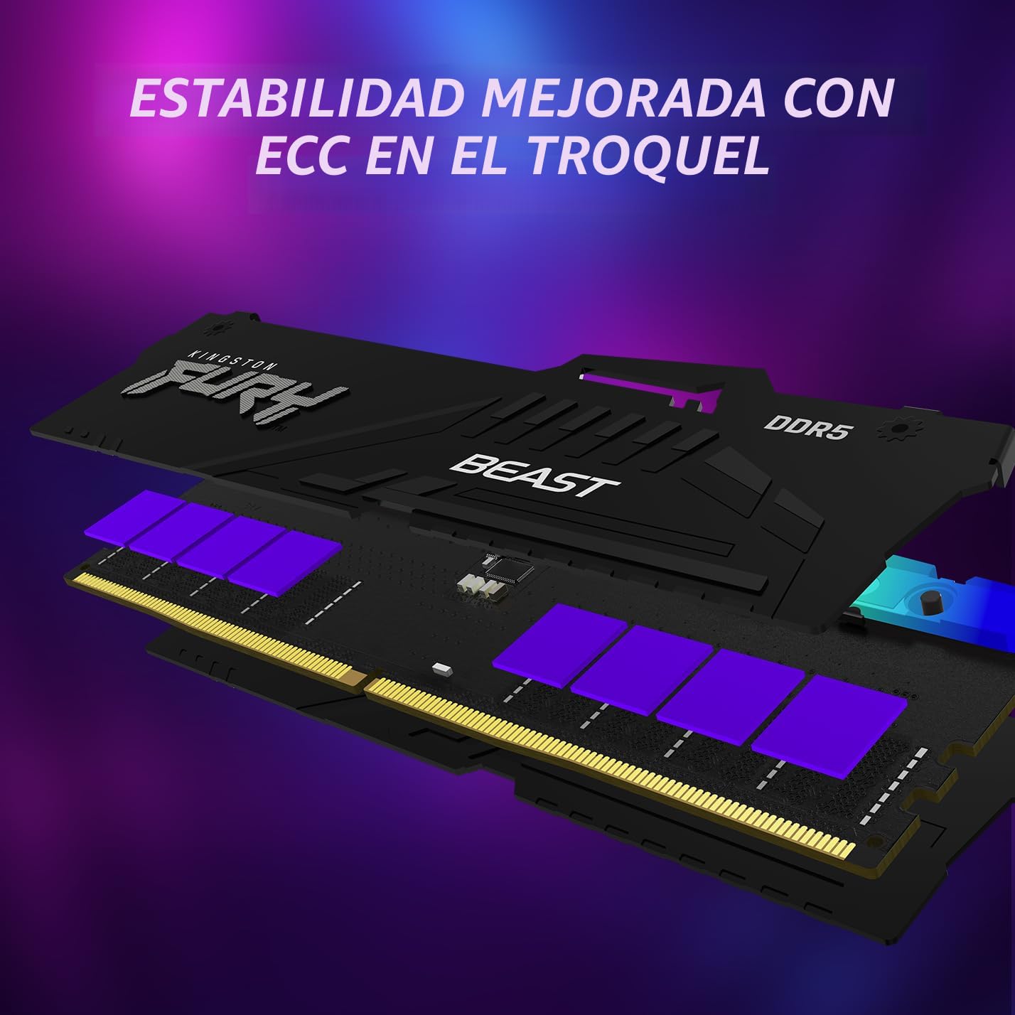 Amazon.com: Kingston FURY Beast RGB 64GB (2x32GB) 6000MT/s DDR5