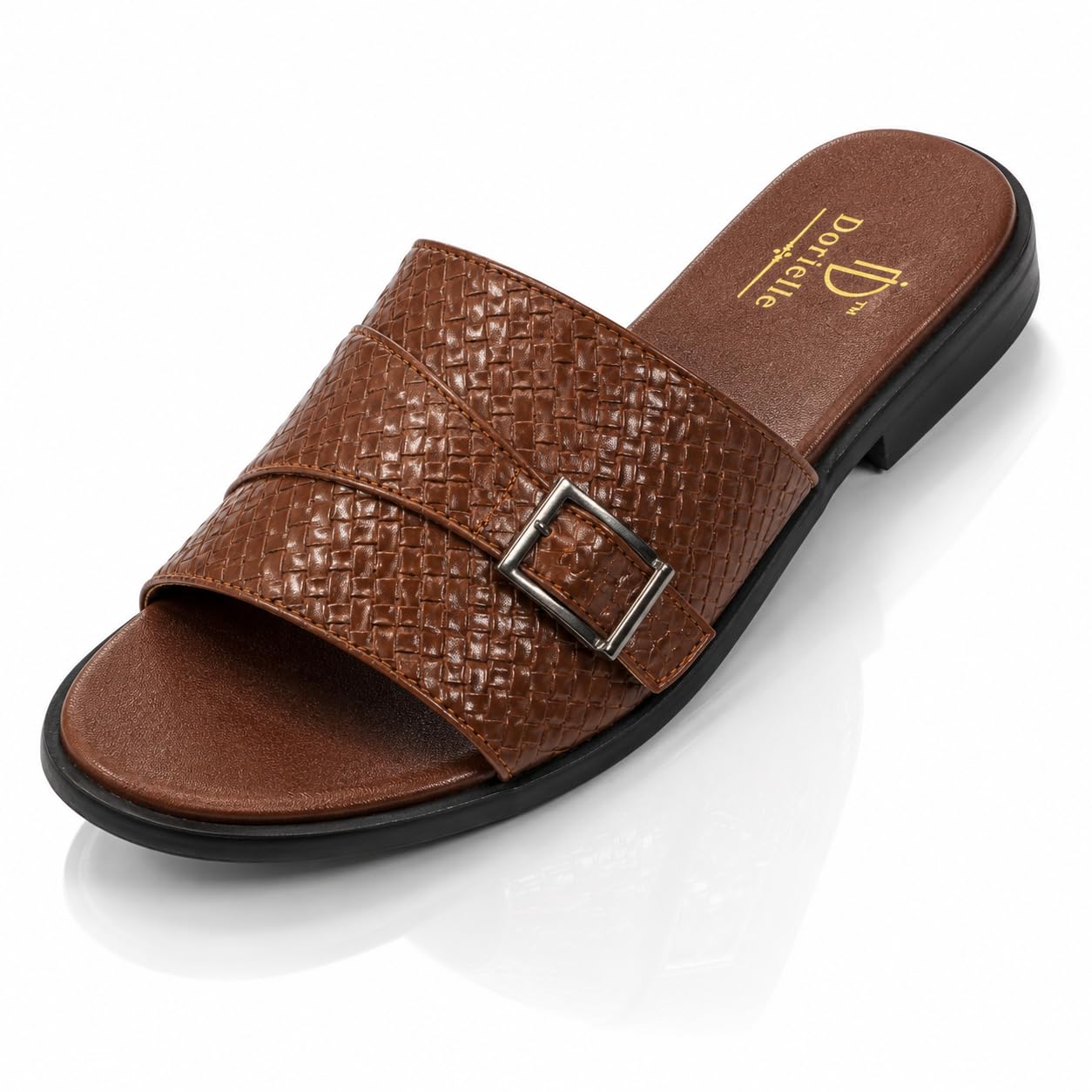 countless steps Men's Leather Slippers | (DW1)-MF05-picture-19