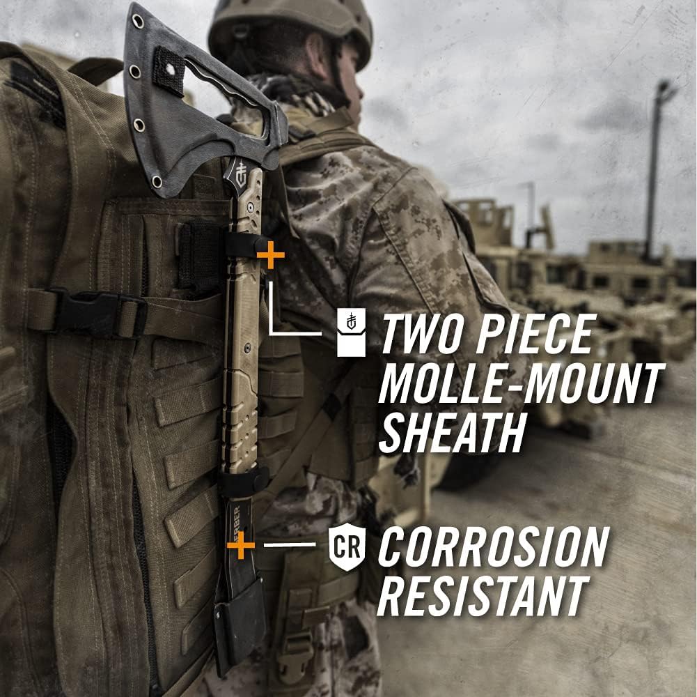 Gerber Downrange Tomahawk: Survival Axe & Pry Bar -3 Gerber Downrange Tomahawk: Survival Axe & Pry Bar -3