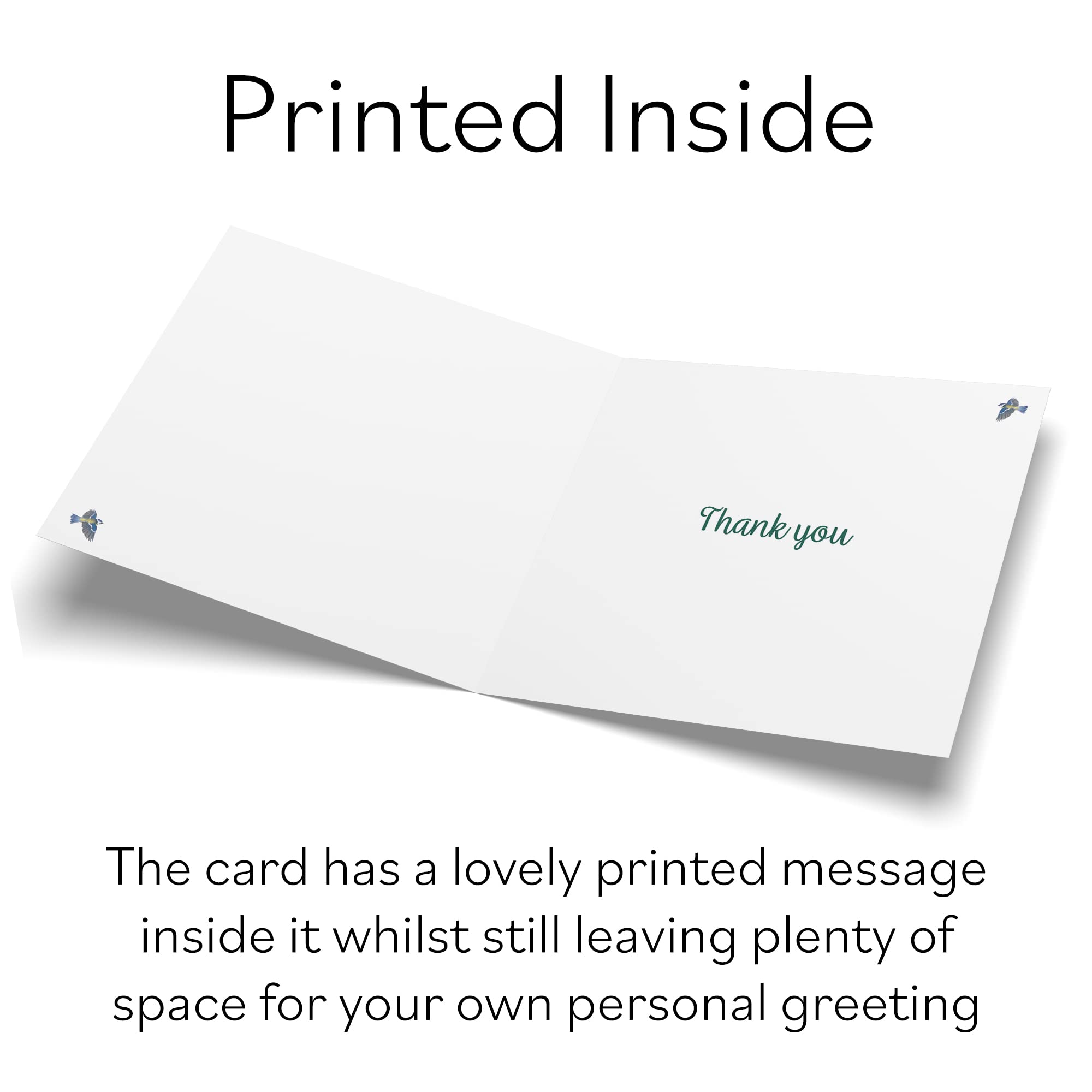 Hunts England, Canal Narrowboat Thank You Card, Horse Riding, Countryside, Thank You, Thank You Card for Men Women, Wedding - Image 4