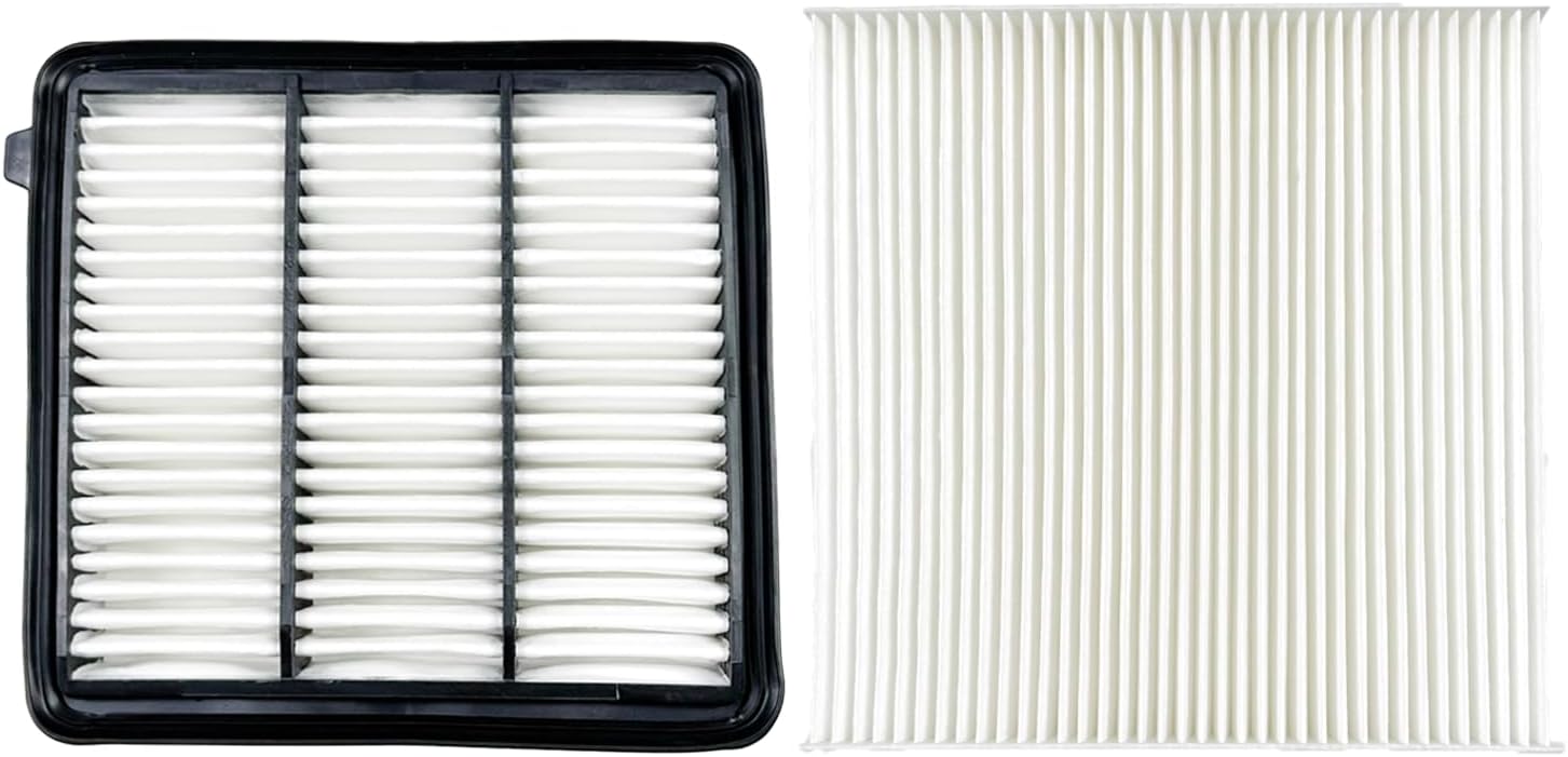 crv Engine Air Filter civic Cabin Air Filter Combo Kit - Exact Fit for CRV (23-25) for Civic (22-25) Only support 1.5L Gas, Replace 1722064AA00, 80292TF0G01, Premium Filtration & Easy Install
