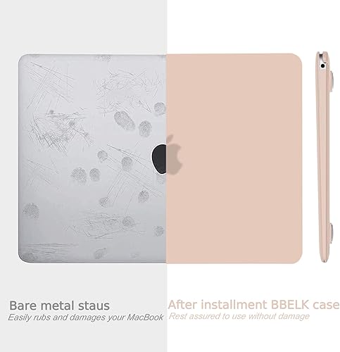 Miniatura 69 de B BELK Funda compatible con MacBook Air de 13 pulgadas 2022 2021 2020 2019 2018 M1 A2337 A2179 A1932 Touch ID, carcasa rígida de plástico para Verde