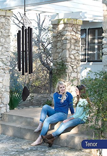 Music of the Spheres – Mongolian Tenor, Medium-Large Handcrafted Wind Chime, Precision Tuned, Weather-resistant Unique Outdoor Wind Chimes, 60\" - Thumbnail 4